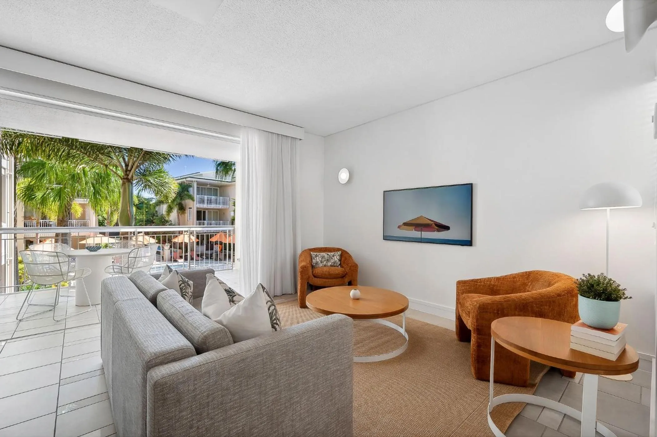 Living room in Hastings Suites by Stay Noosa