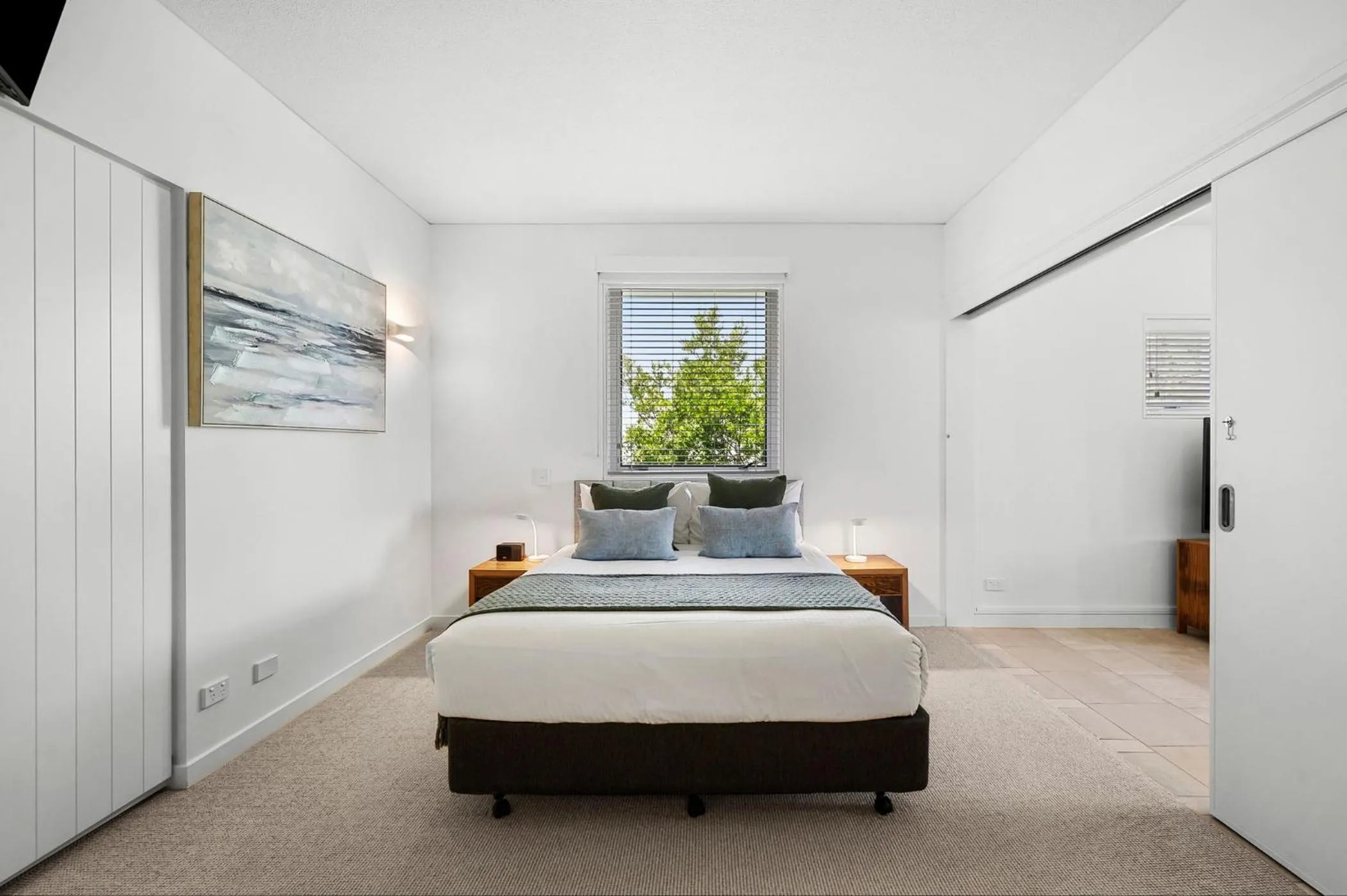 Bed in Hastings Suites by Stay Noosa