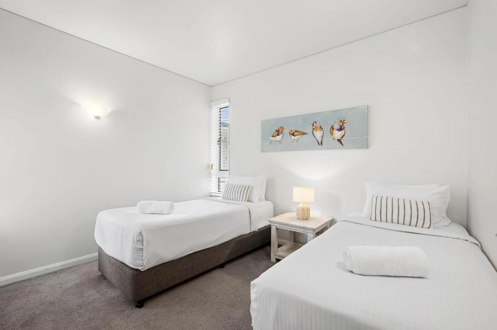 Bed in Hastings Suites by Stay Noosa