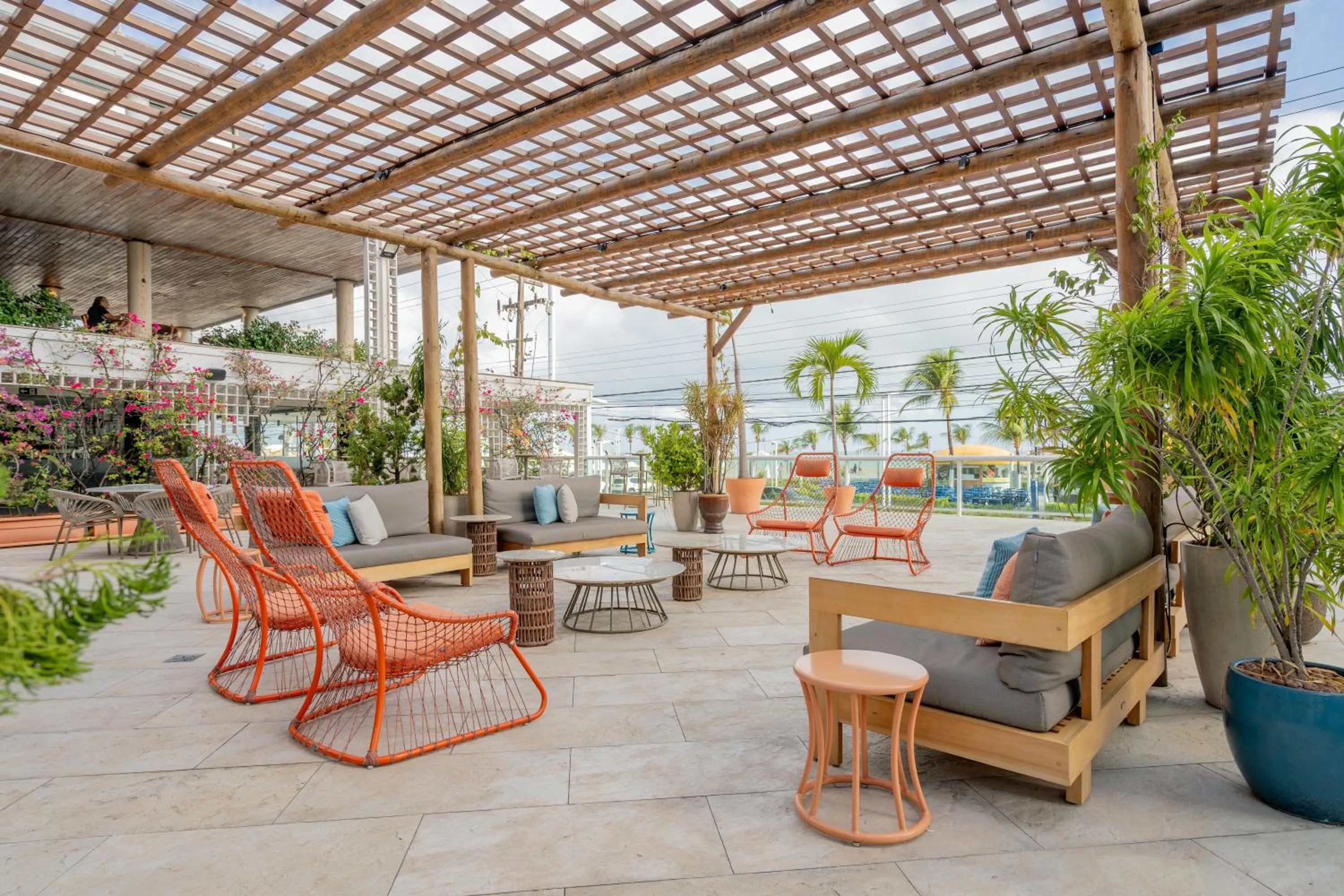 Balcony/Terrace in Afago Mareiro Hotel