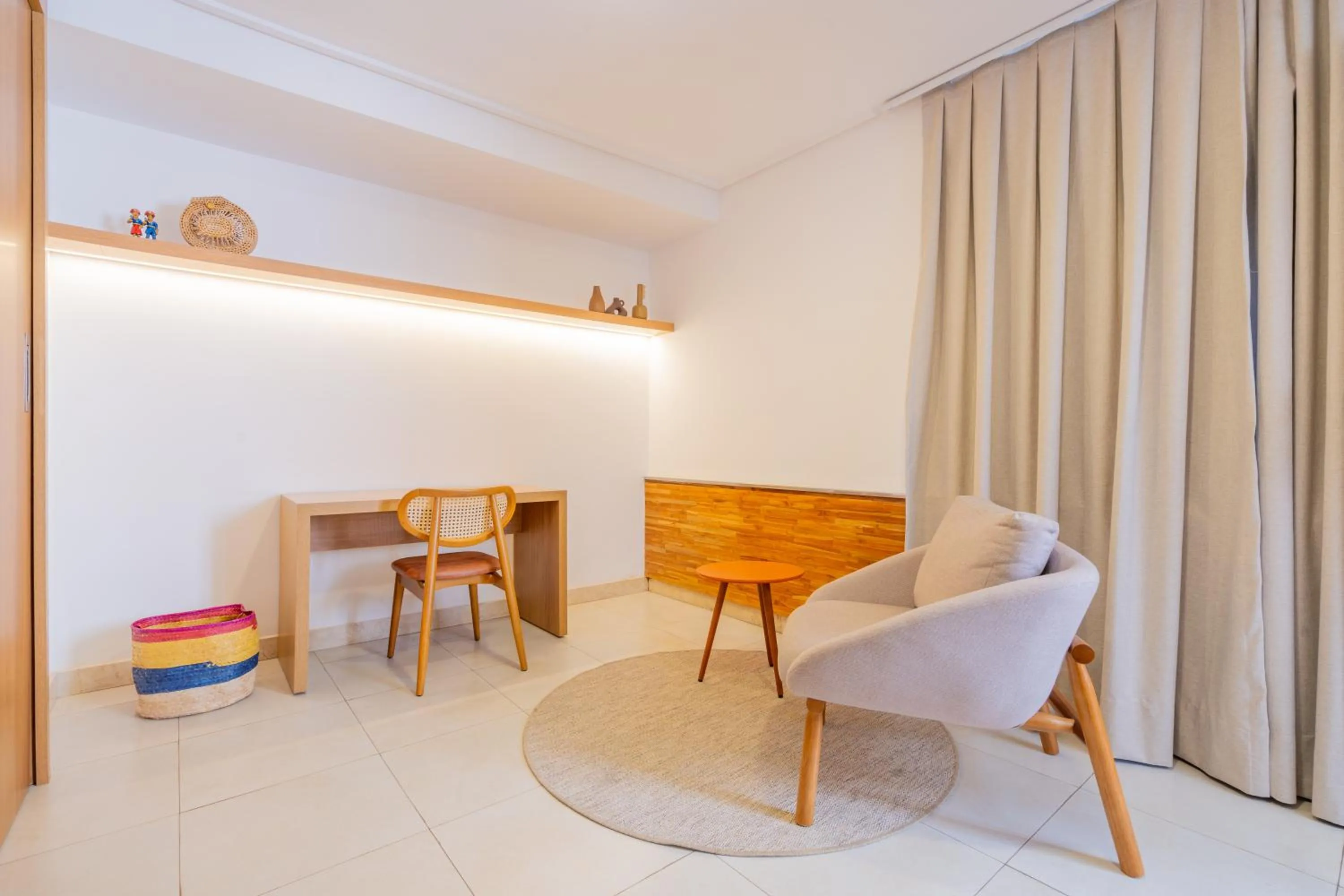 Living room in Afago Mareiro Hotel