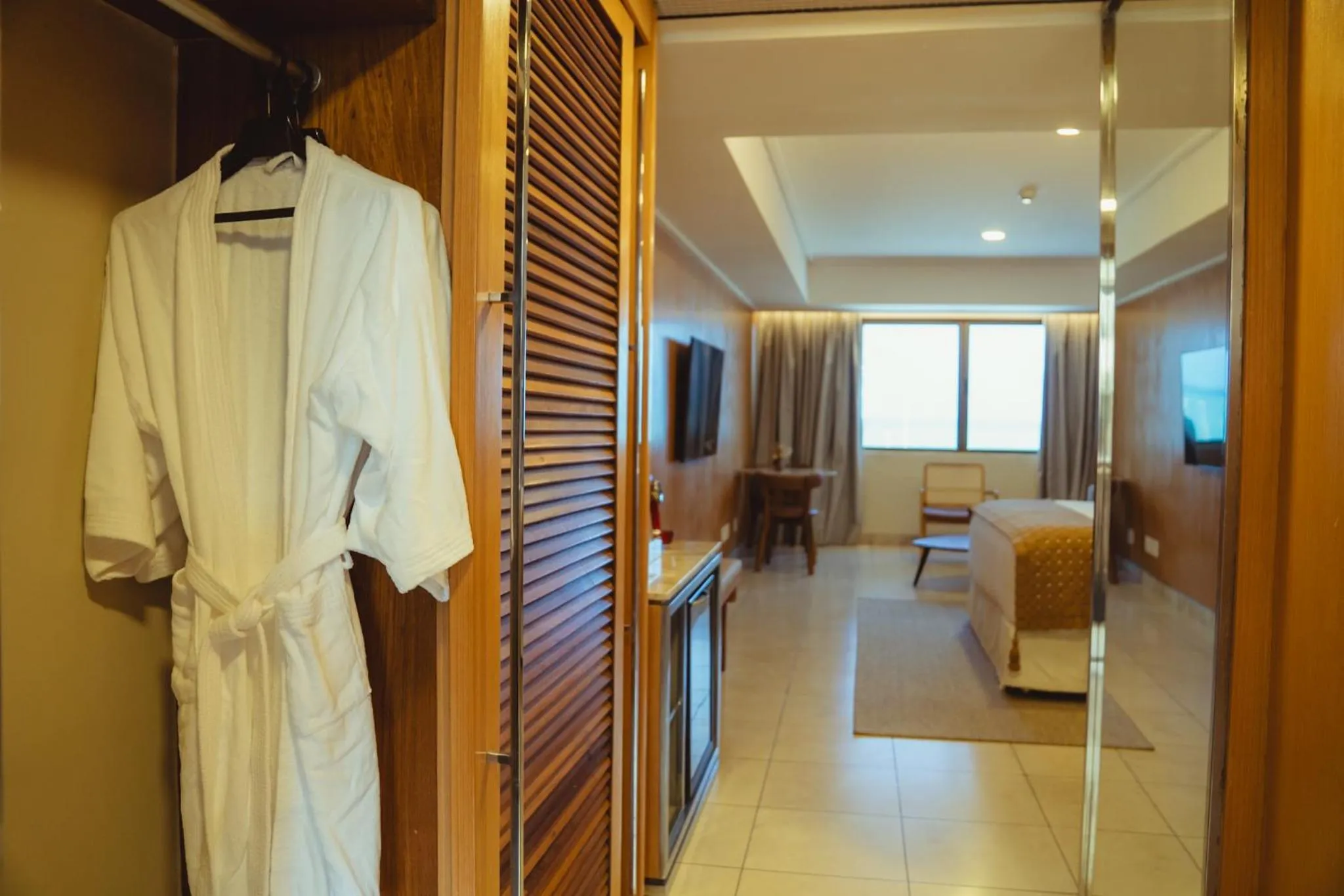 wardrobe in Afago Mareiro Hotel