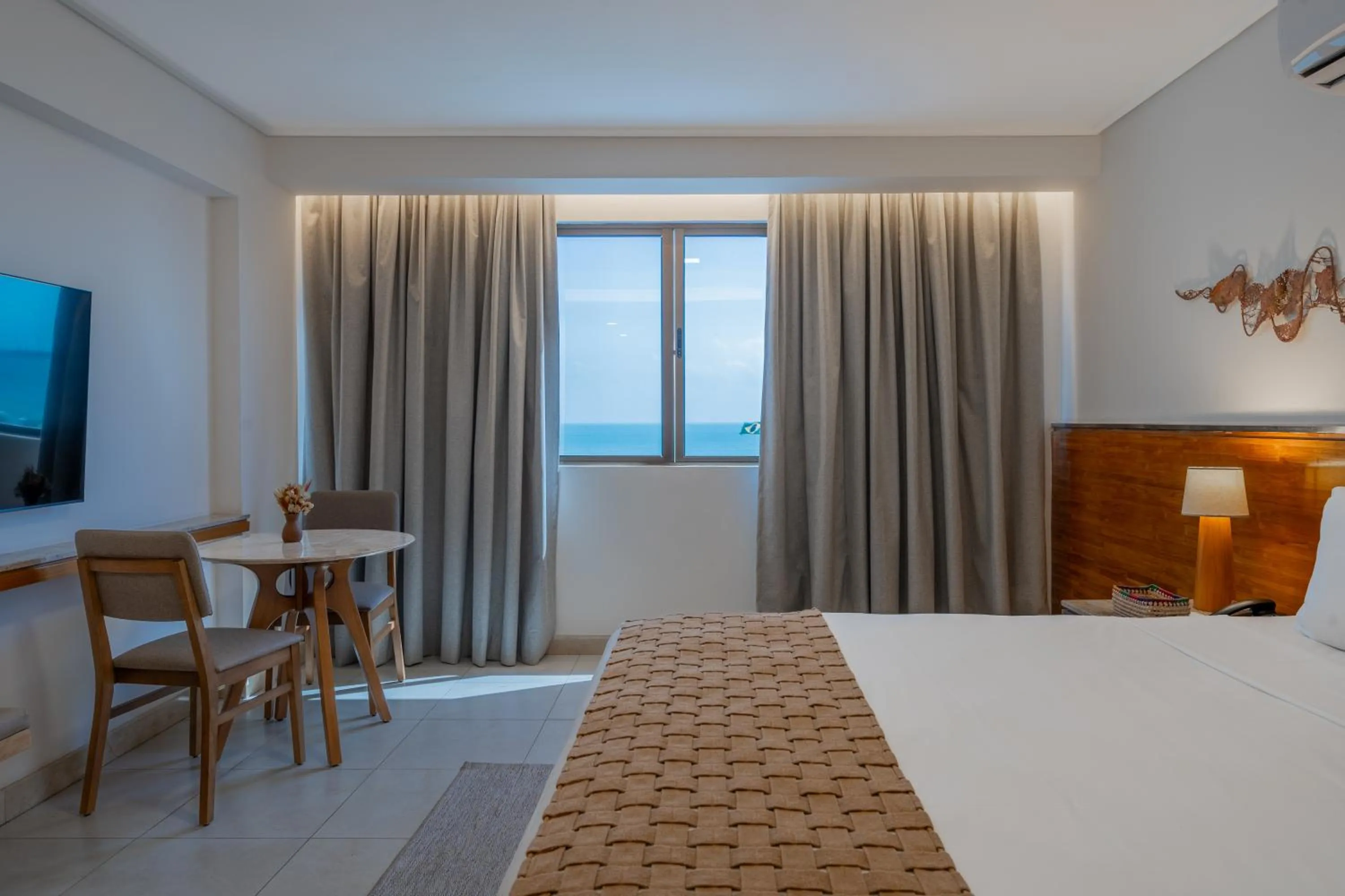 Photo of the whole room, Bed in Afago Mareiro Hotel