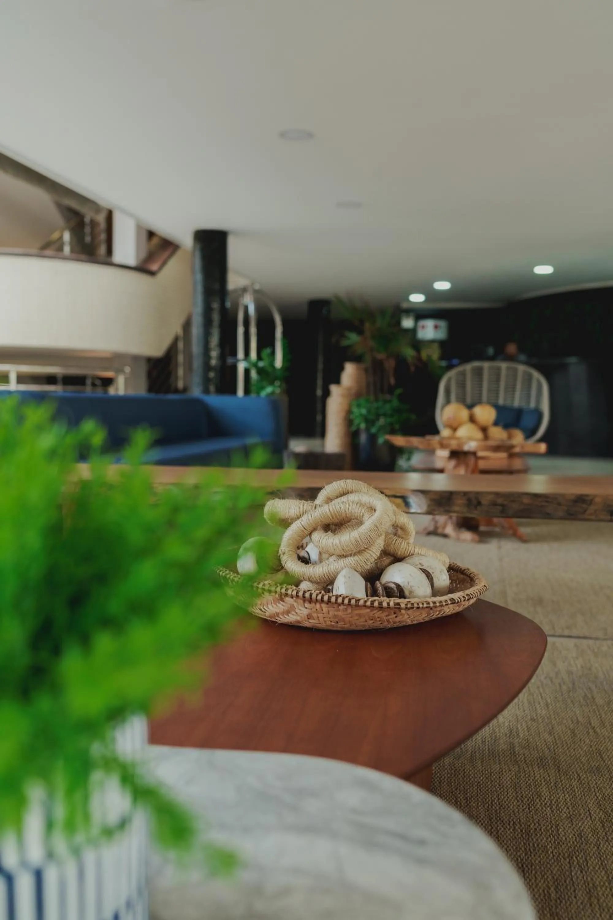 Lobby or reception in Afago Mareiro Hotel