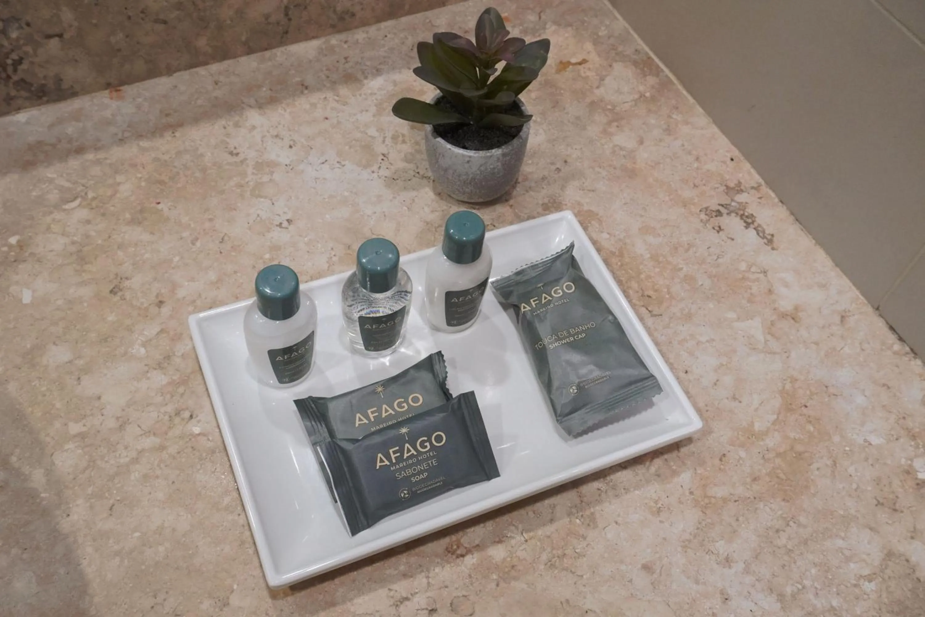 Bathroom in Afago Mareiro Hotel