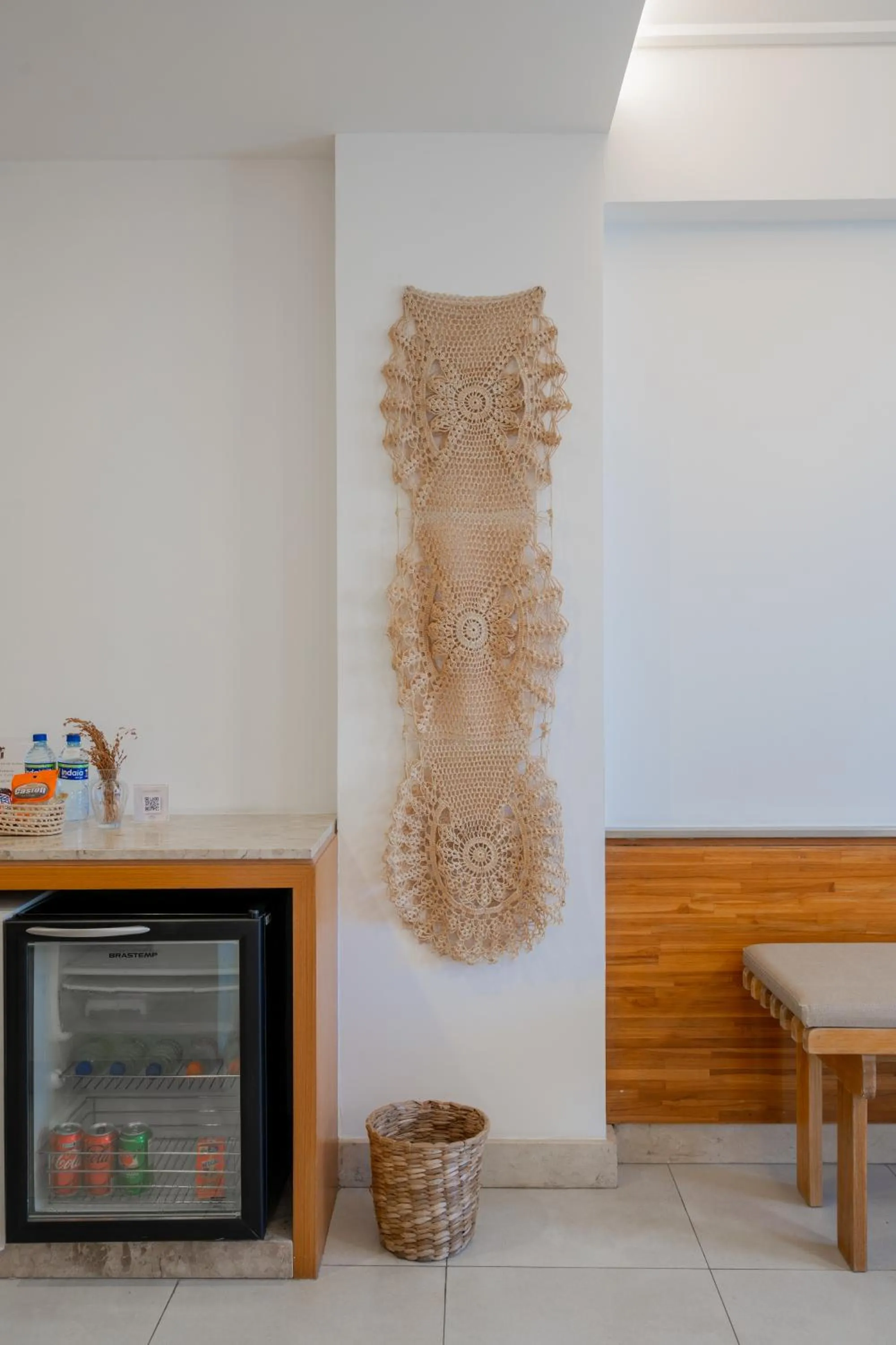 Decorative detail in Afago Mareiro Hotel