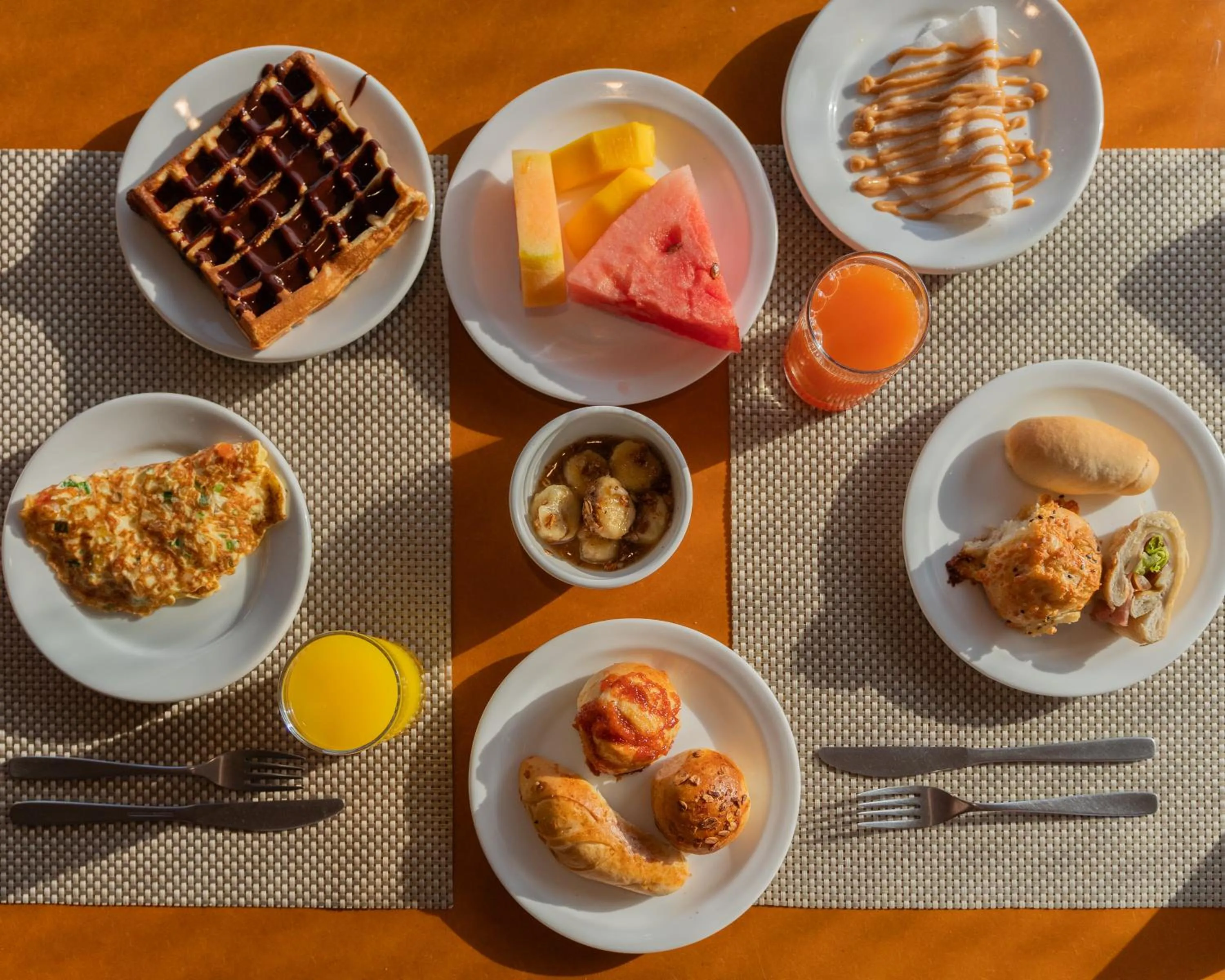 Breakfast in Afago Mareiro Hotel
