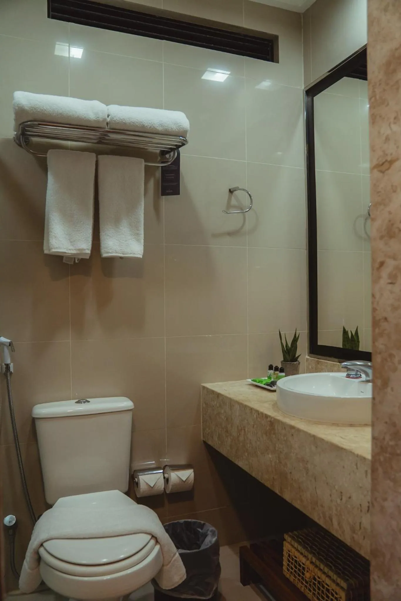 Bathroom in Afago Mareiro Hotel