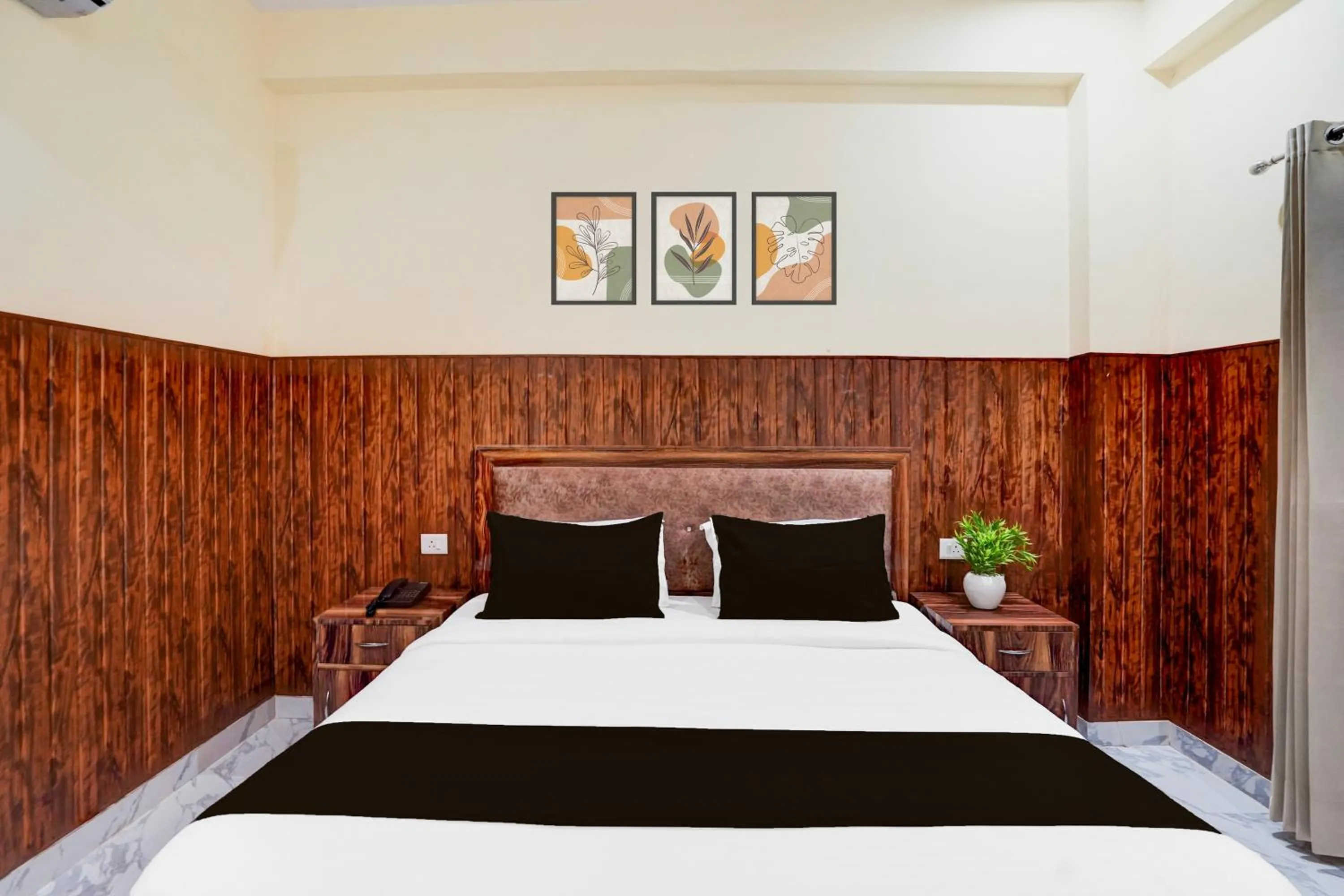 Bedroom, Bed in Collection O Govind Vihar Matiyari Formerly Saffron