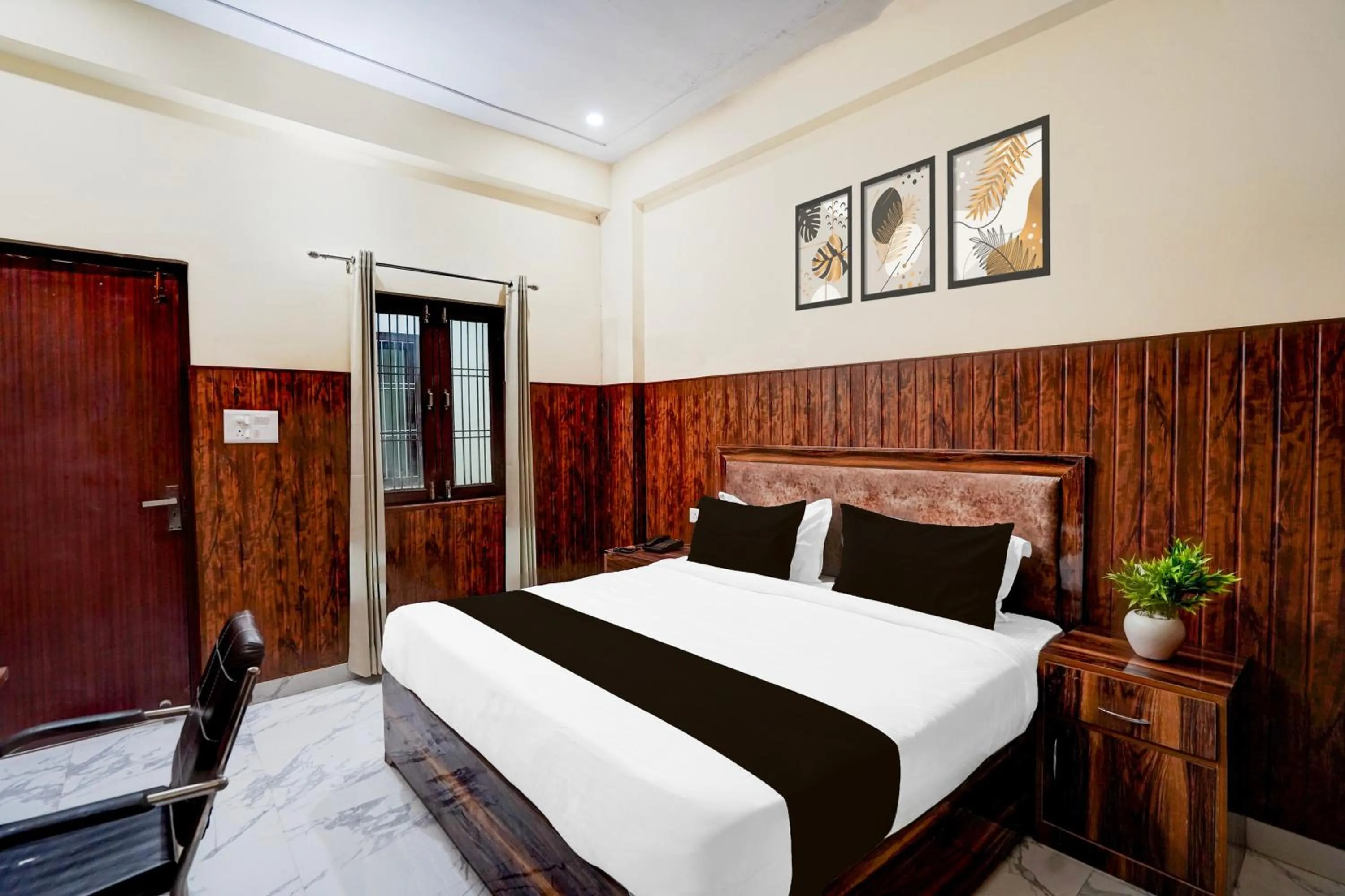 Bedroom, Bed in Collection O Govind Vihar Matiyari Formerly Saffron