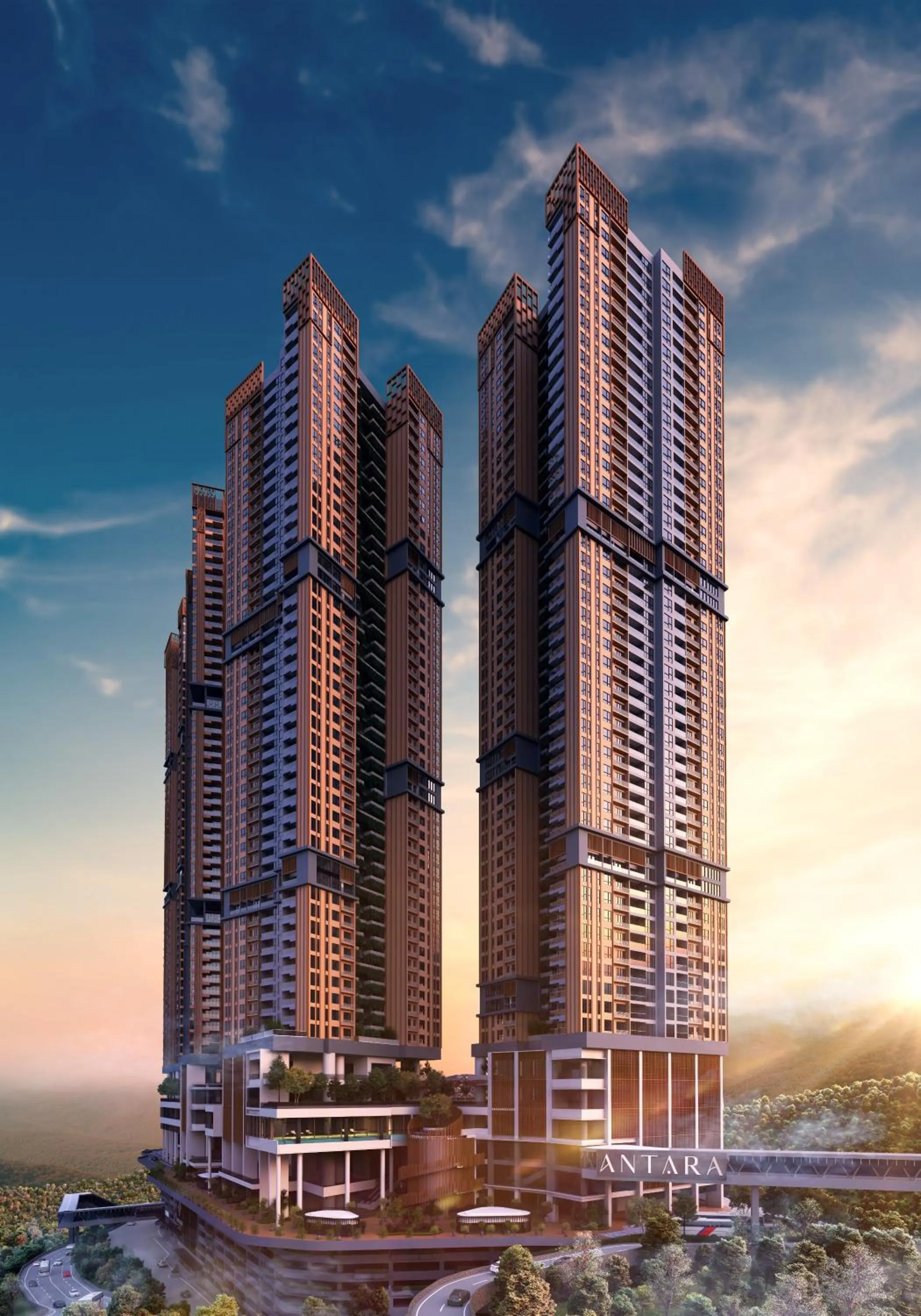 Property building in Antara Residence By Sleeping Lion