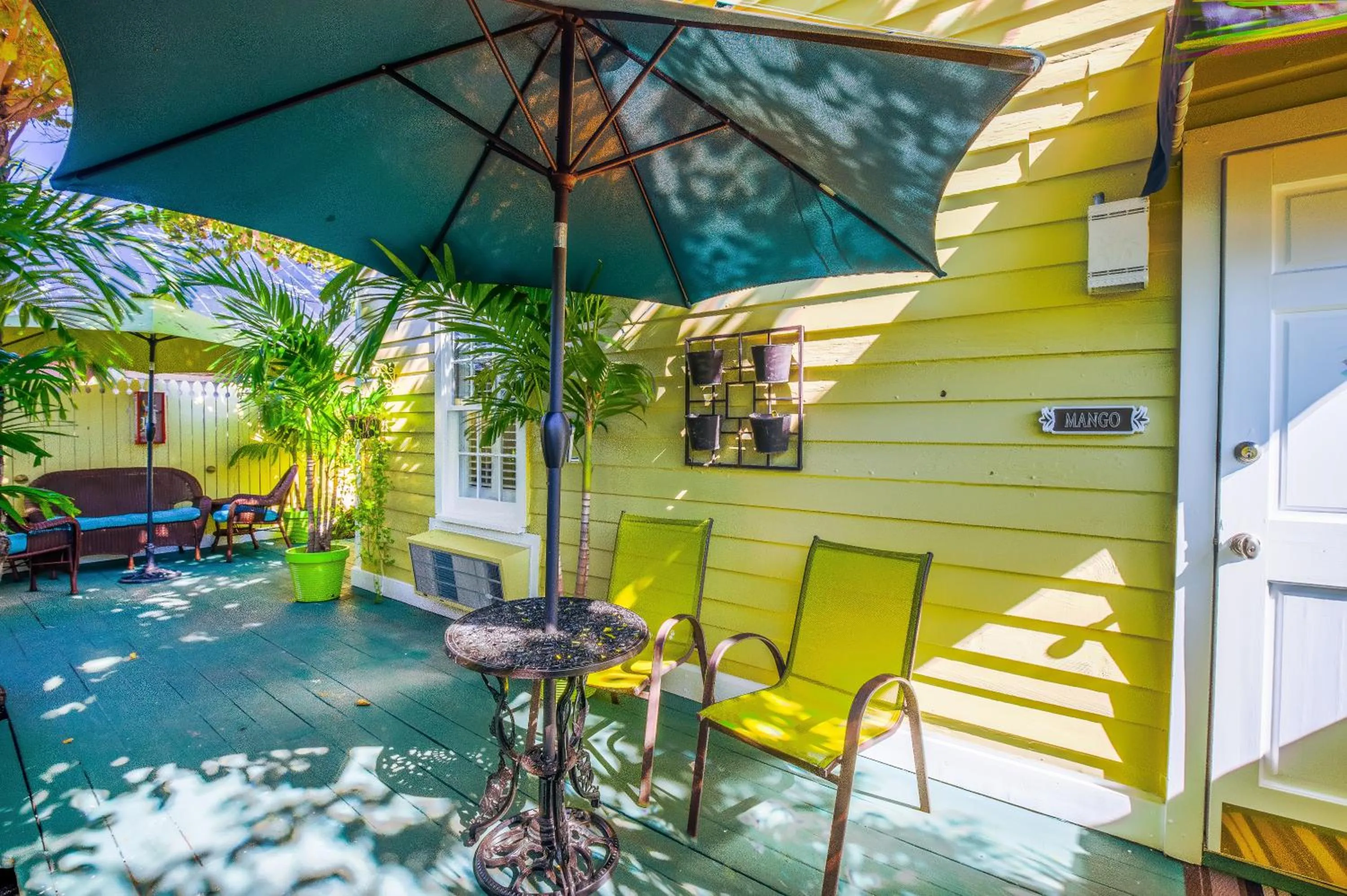 Patio in Duval Inn - Key West