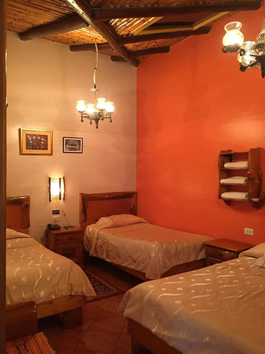 Bed in HOTEL El INDIO