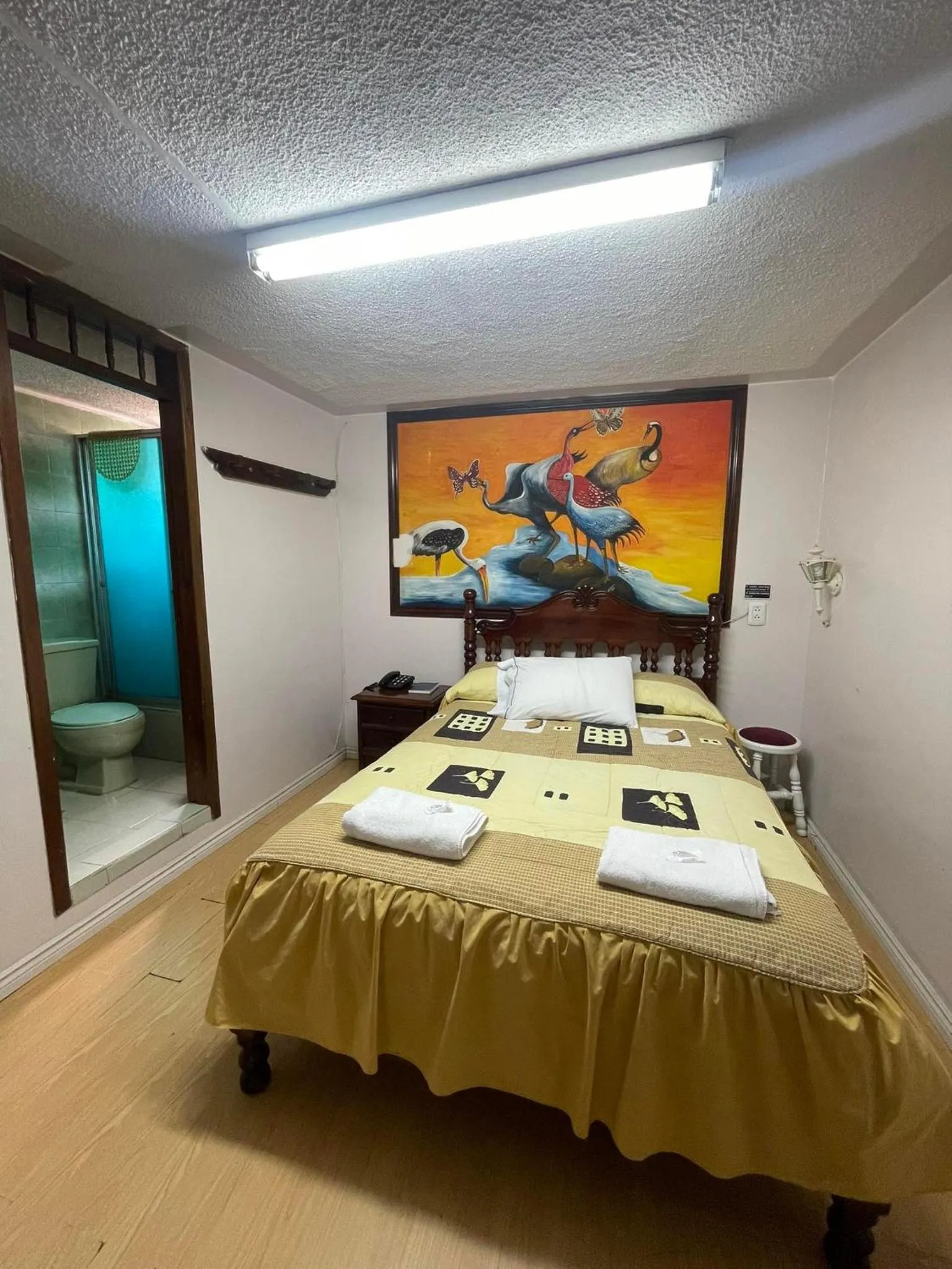 Bed in HOTEL El INDIO