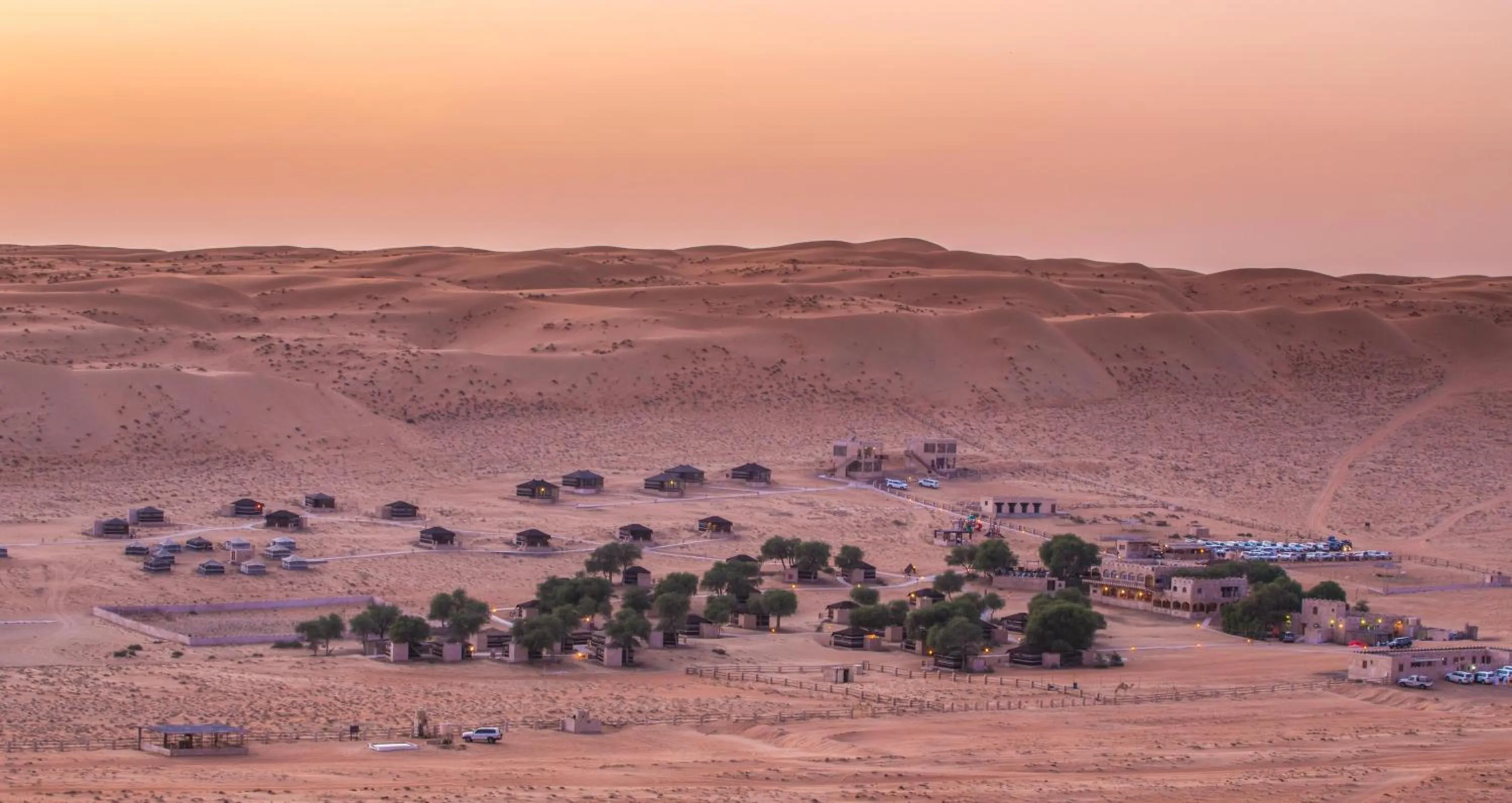 Natural landscape in Thousand Nights Camp