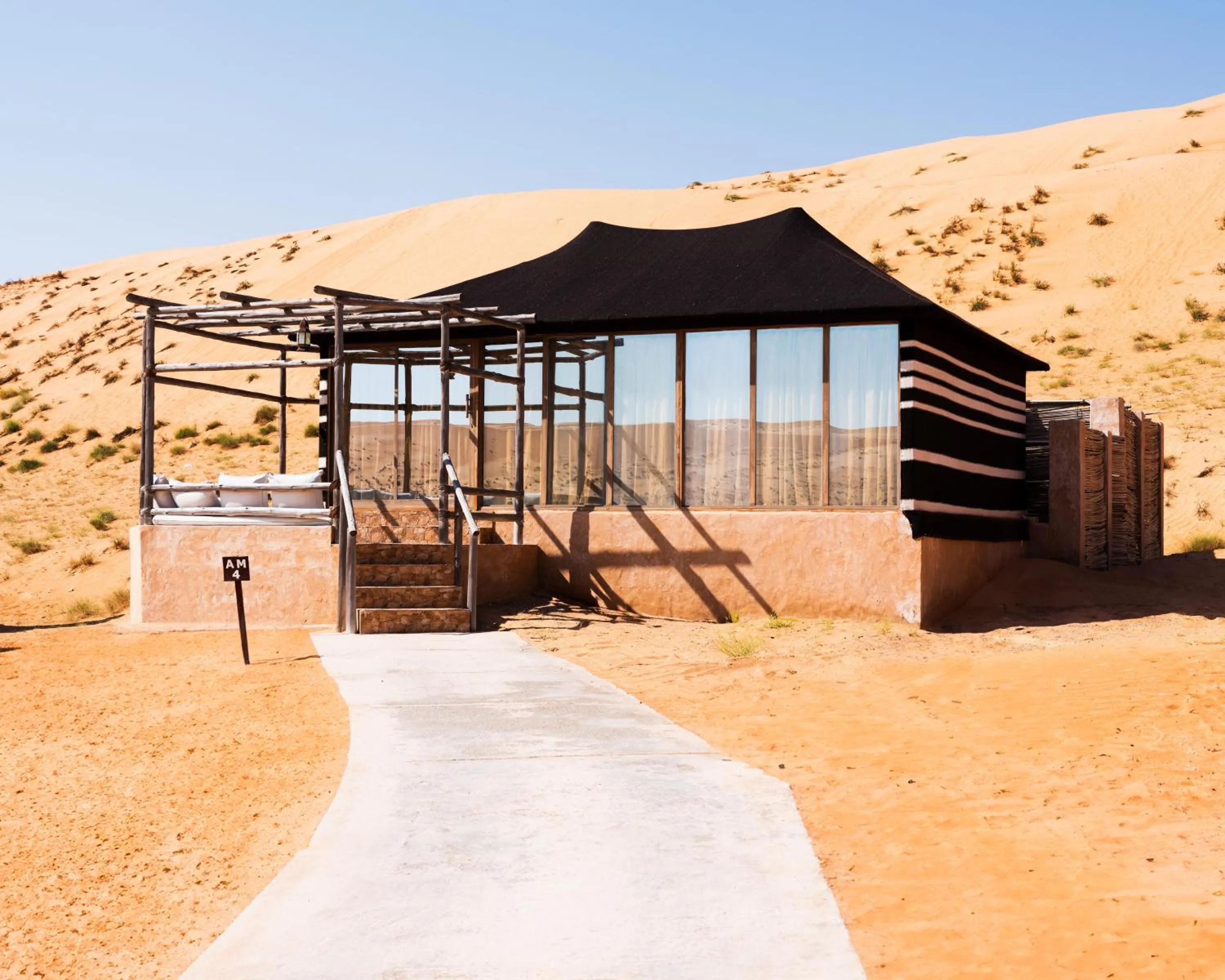 Bed in Thousand Nights Camp