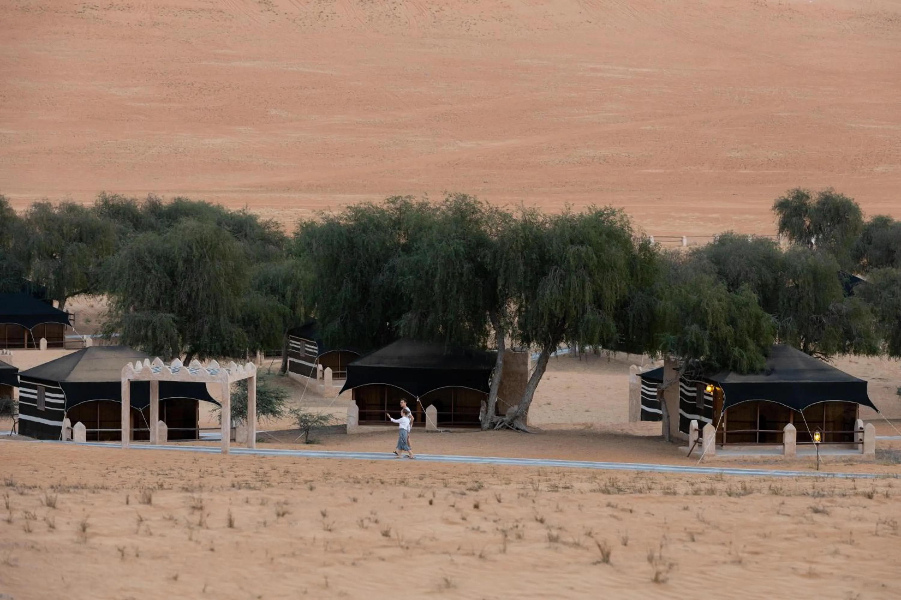 Property building in Thousand Nights Camp