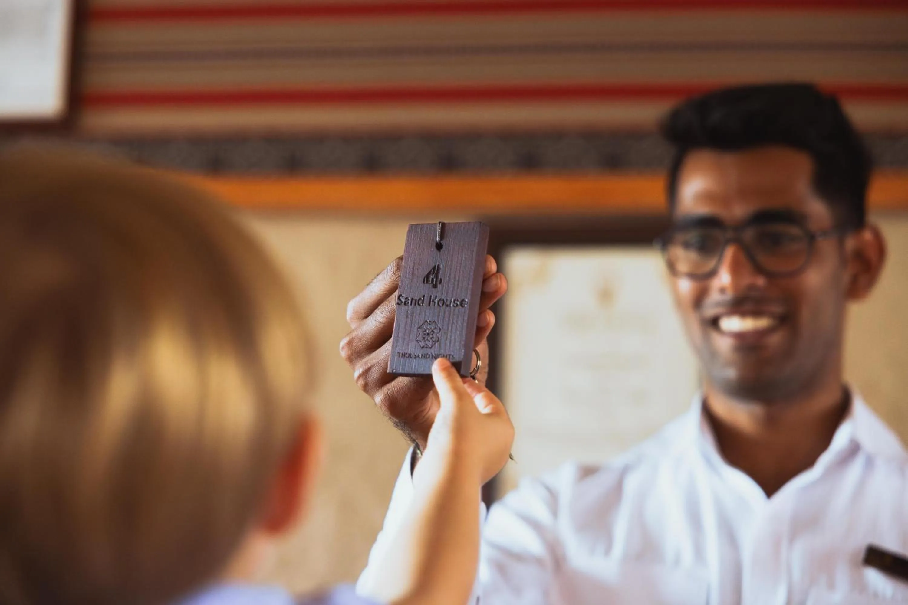 Lobby or reception in Thousand Nights Camp