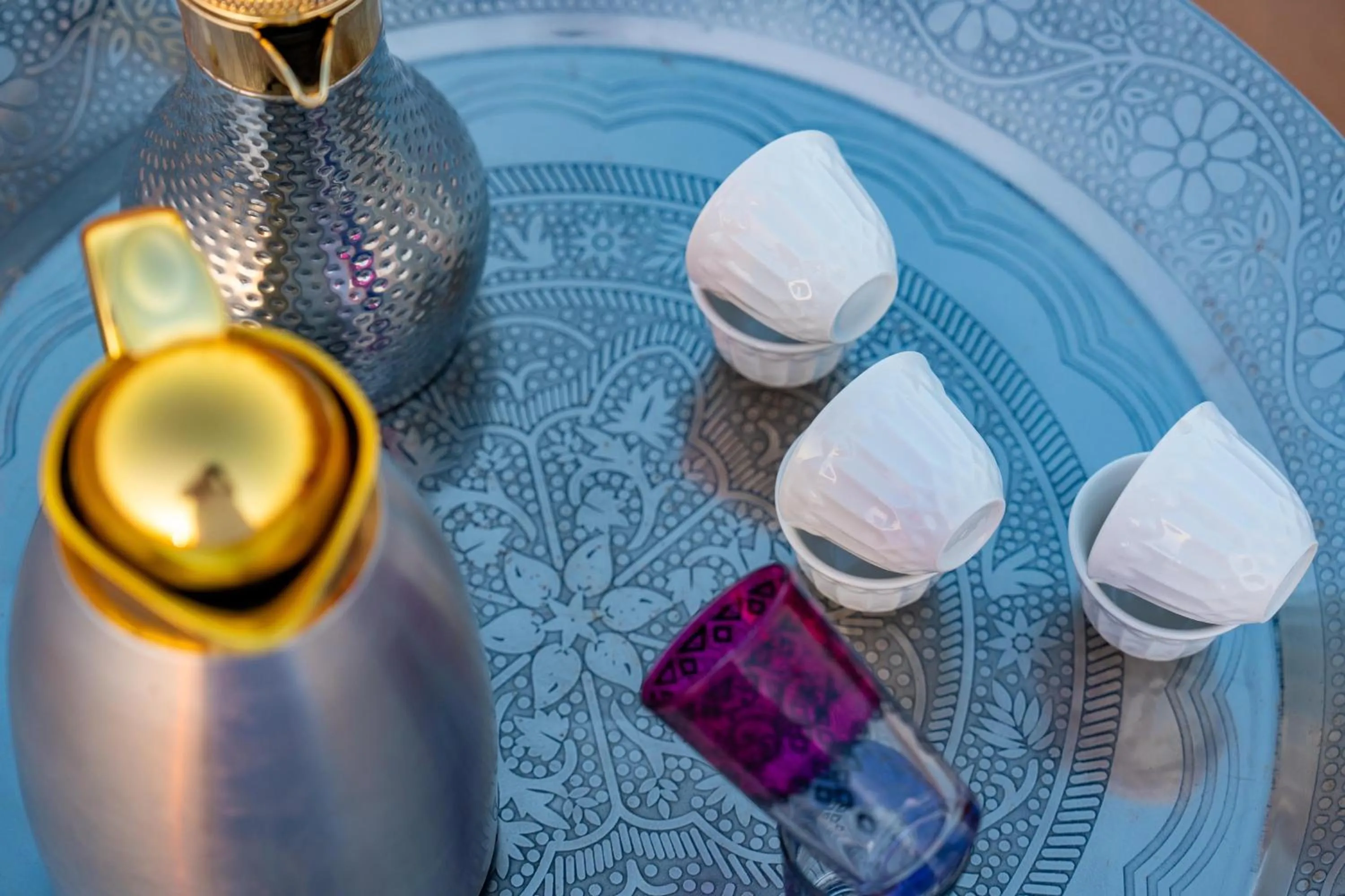 Lobby or reception in Thousand Nights Camp