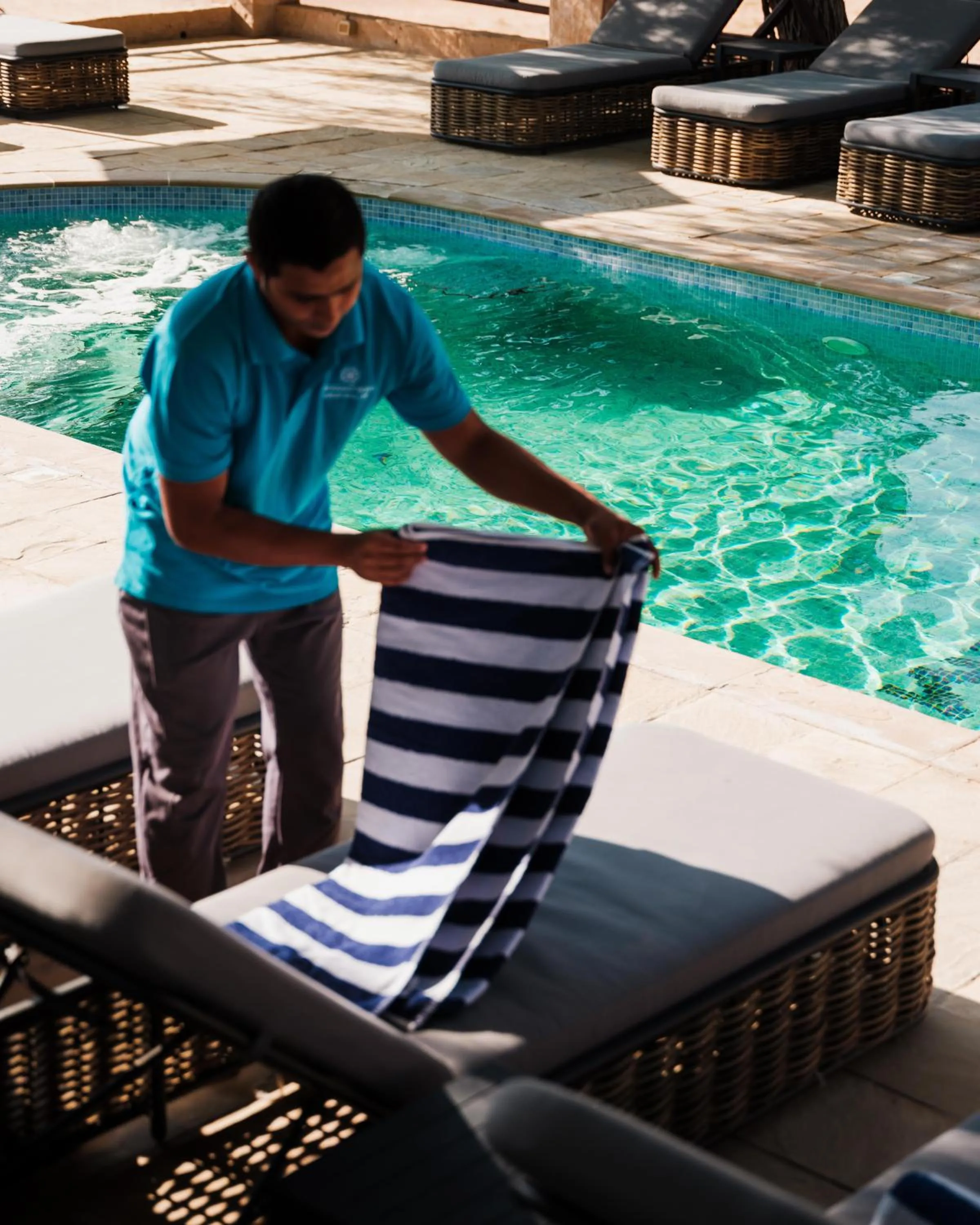 Swimming pool in Thousand Nights Camp