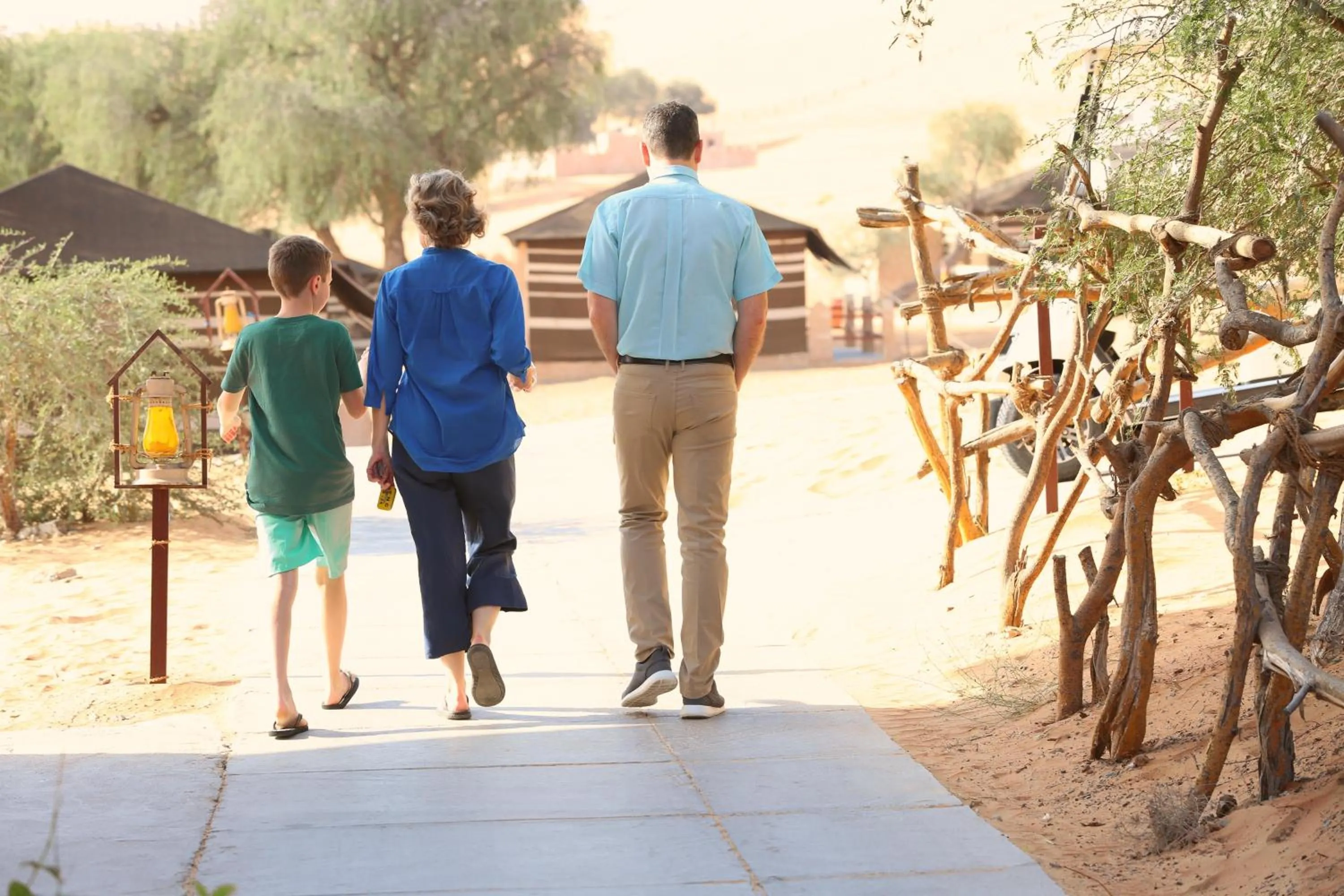 Property building in Thousand Nights Camp