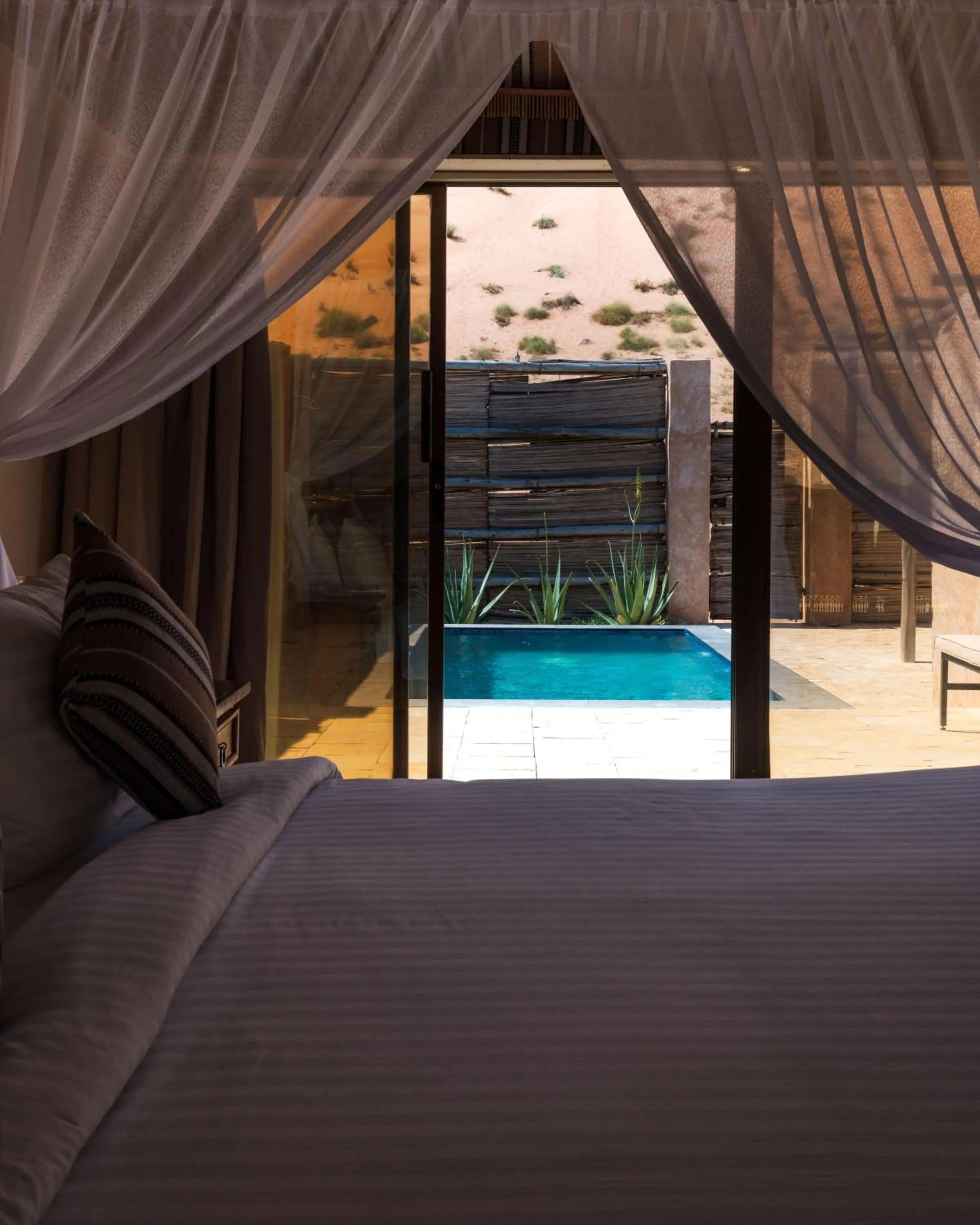 Bed in Thousand Nights Camp