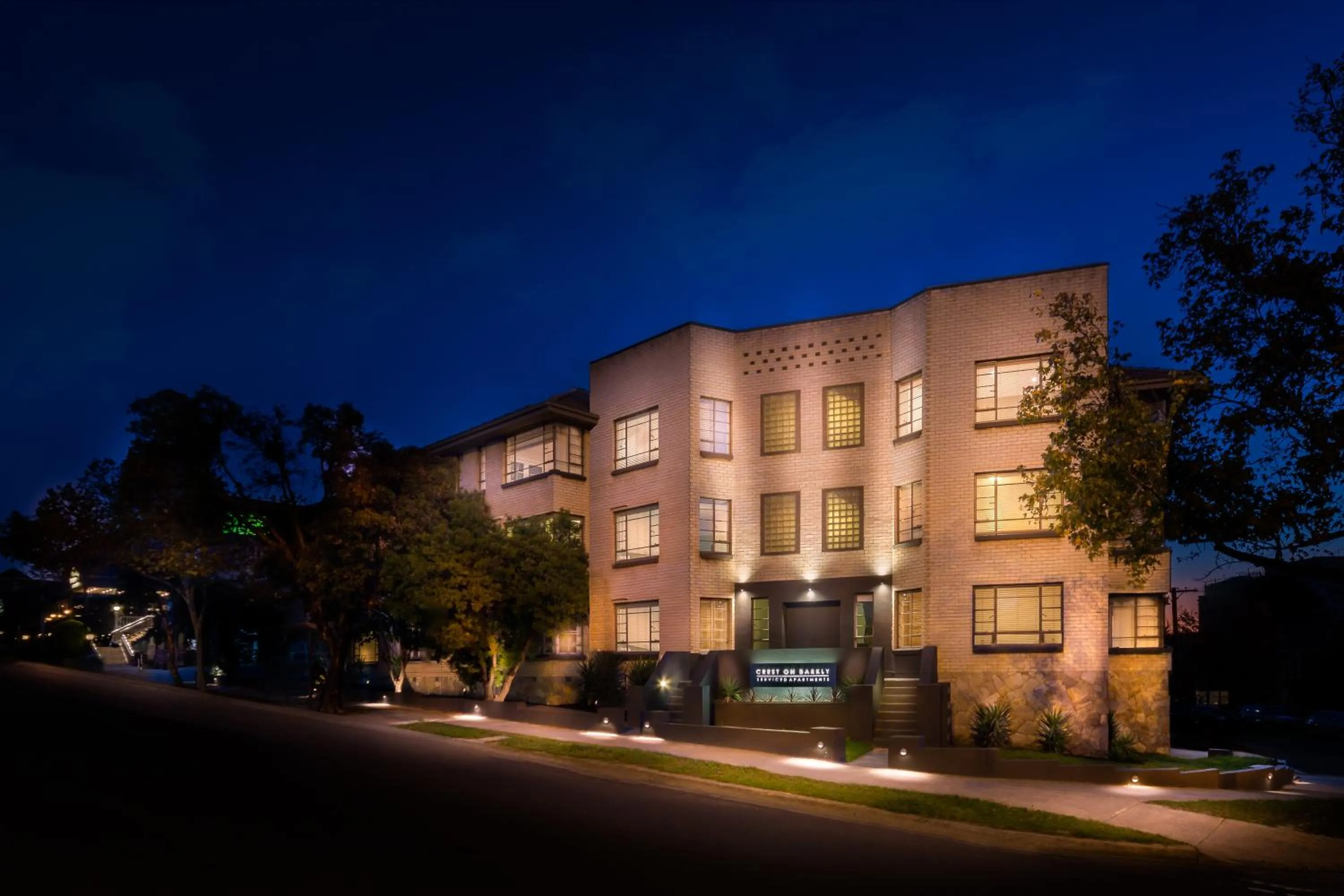 Property building in Crest On Barkly Serviced Apartments