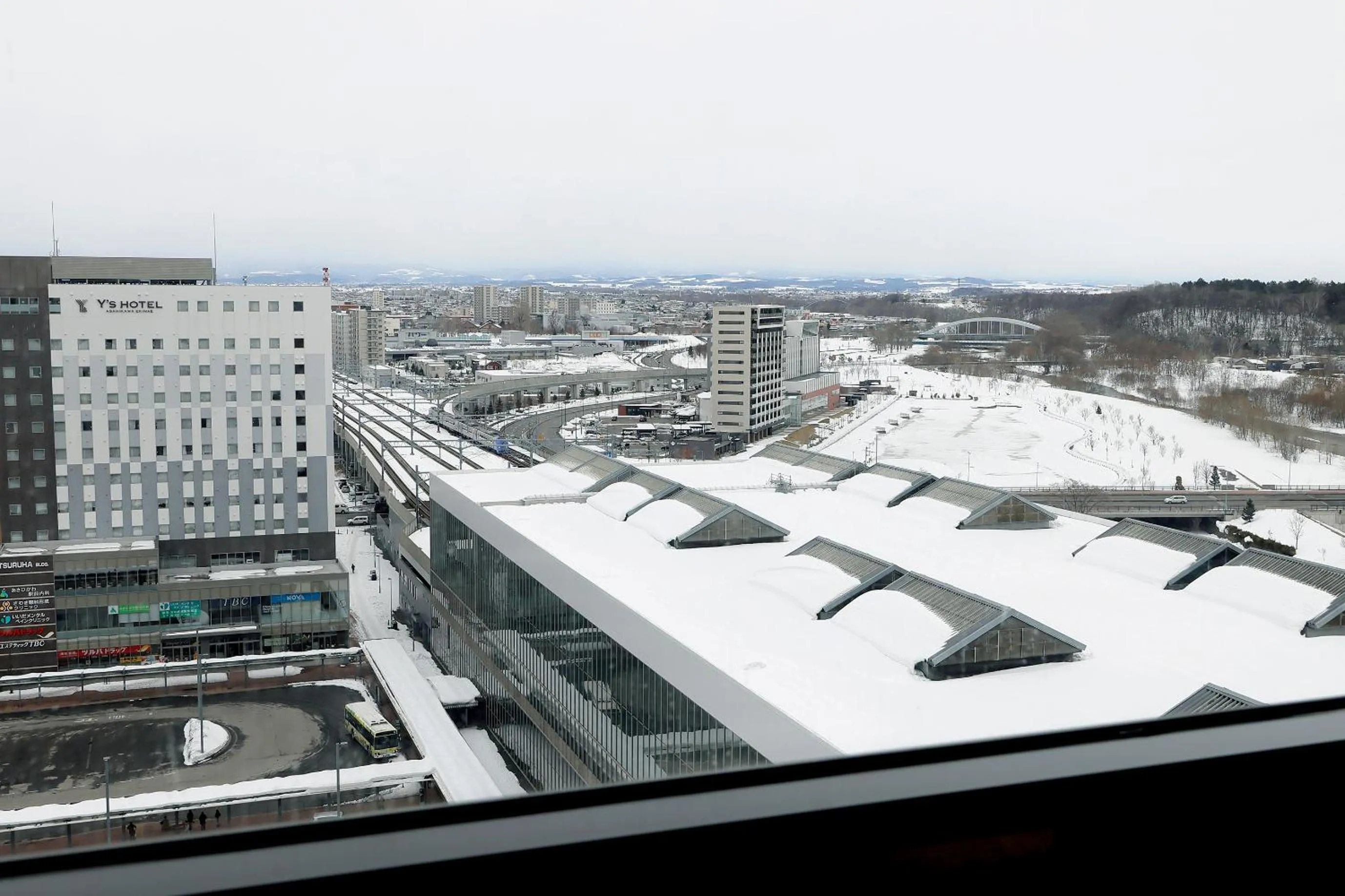Natural landscape in JR Inn Asahikawa
