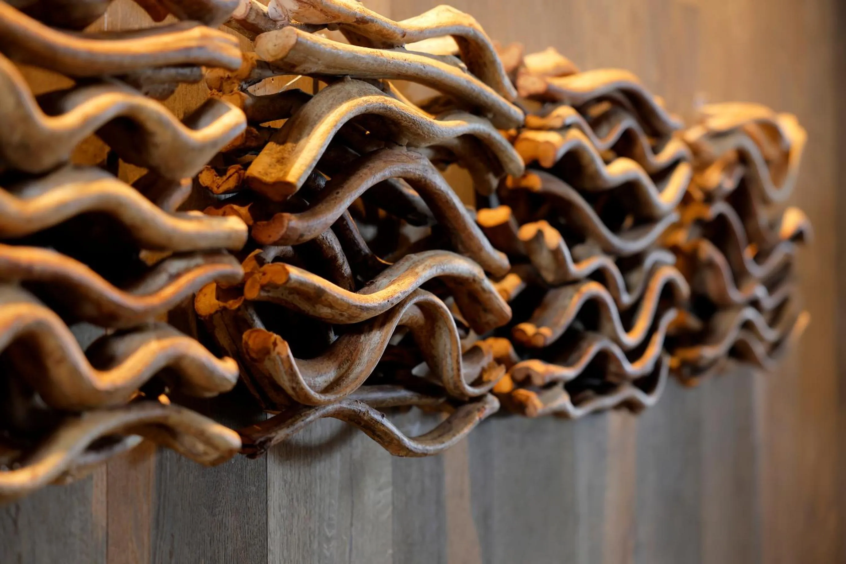 Decorative detail in JR Inn Asahikawa