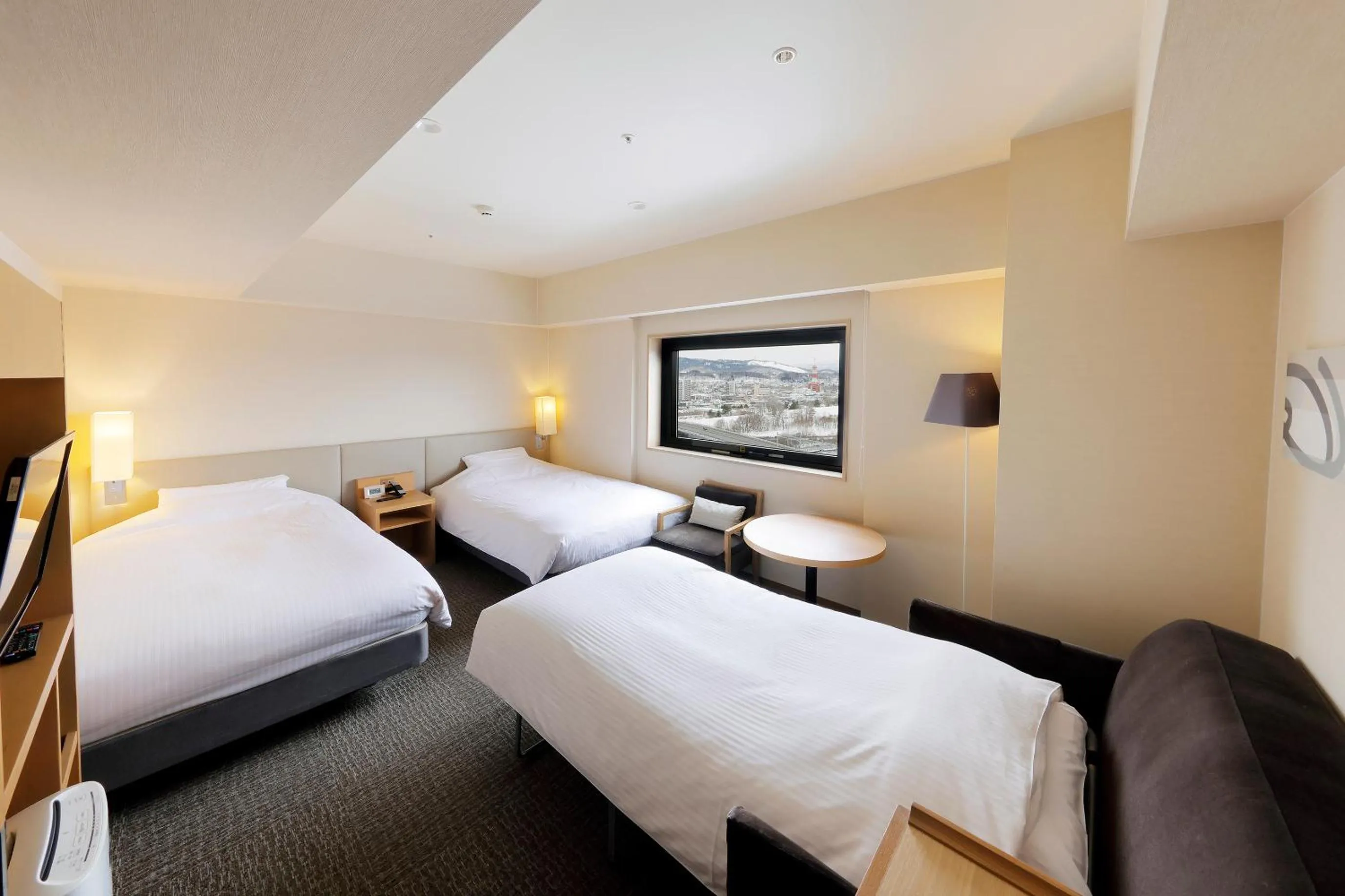 Photo of the whole room, Bed in JR Inn Asahikawa