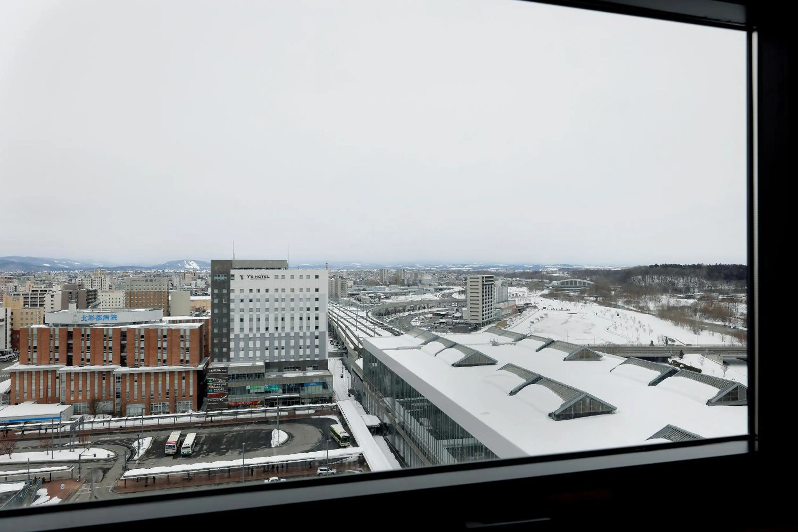 Natural landscape in JR Inn Asahikawa