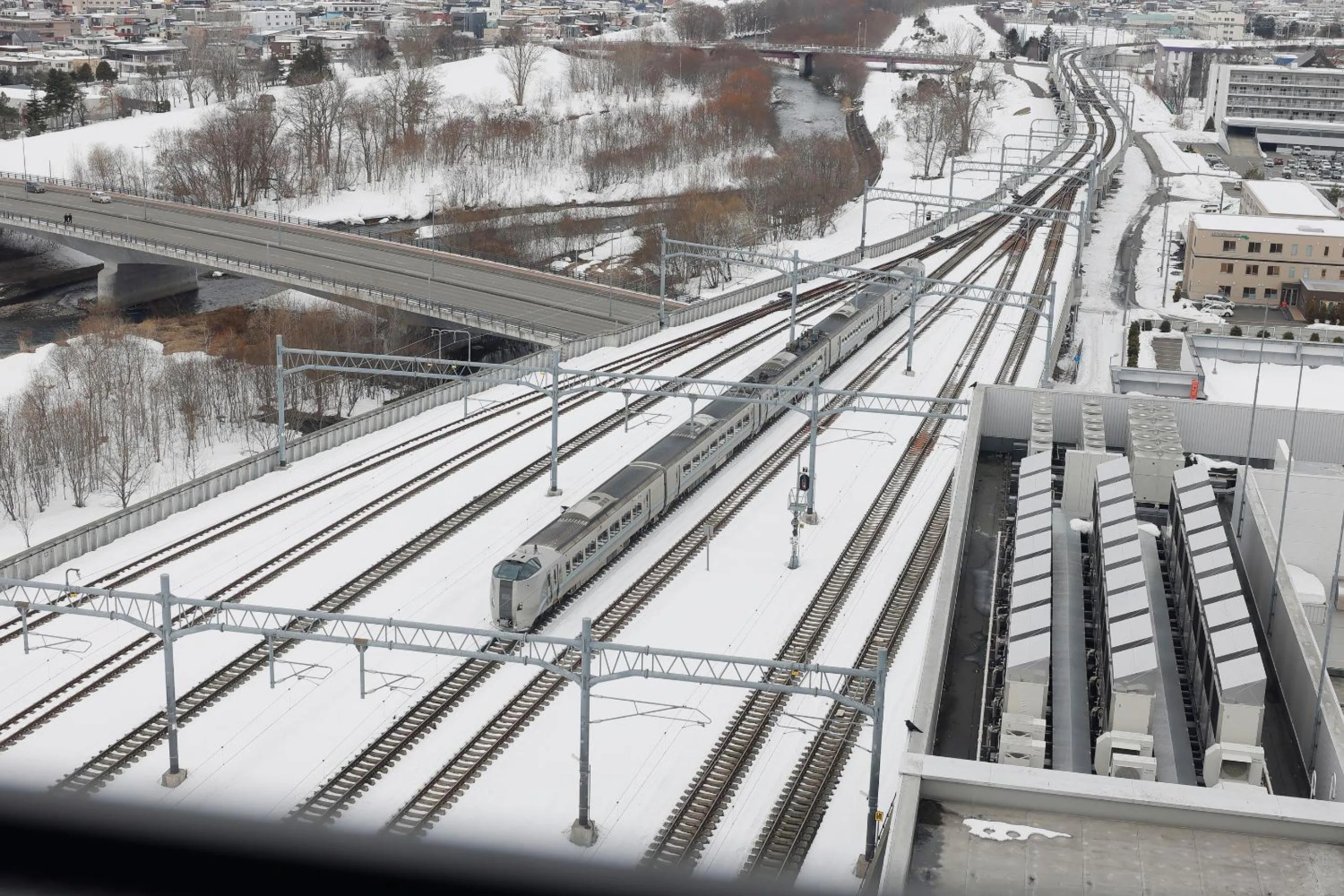 Natural landscape in JR Inn Asahikawa