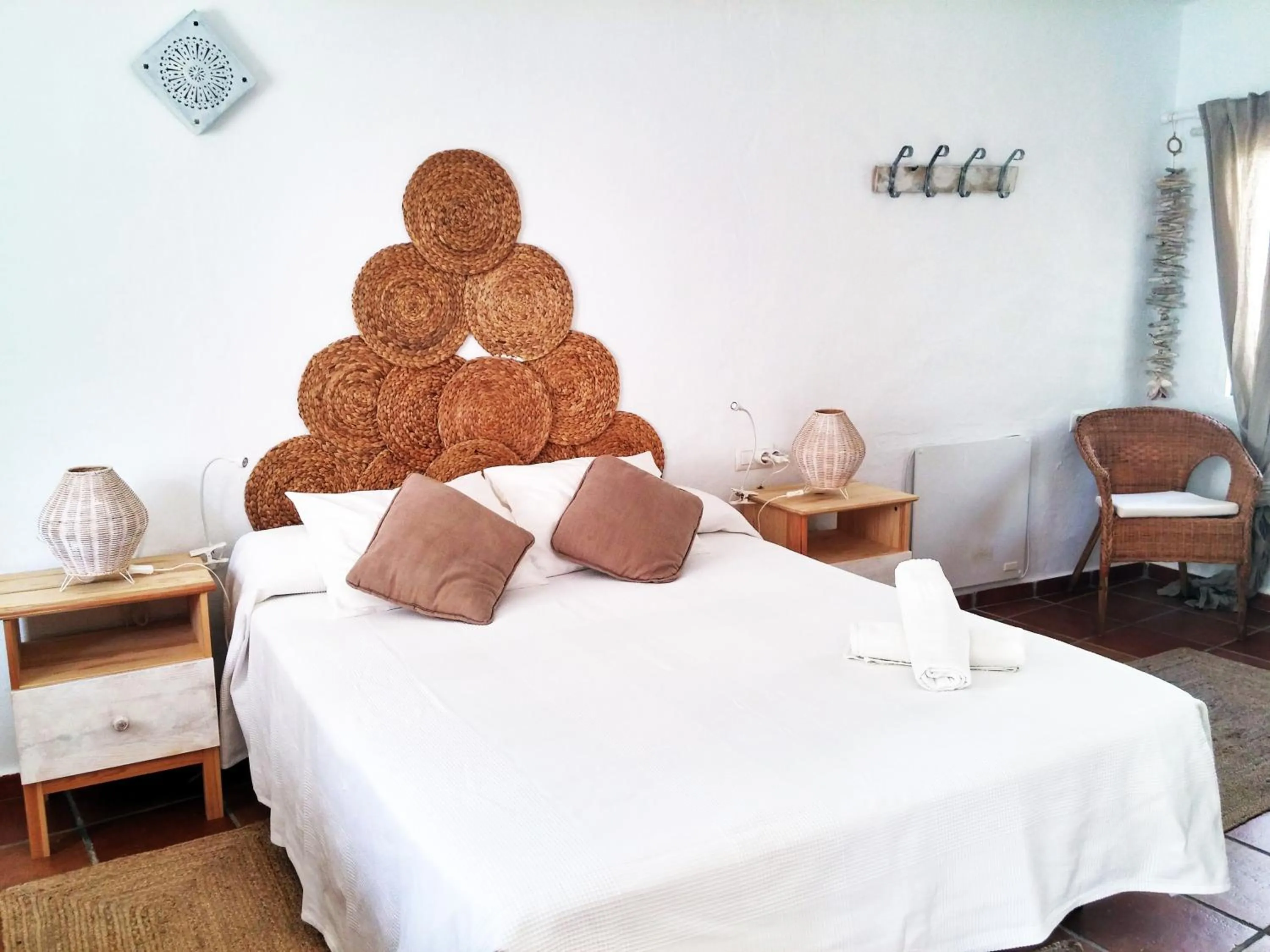 Bed in Bungalows Los Castillejos