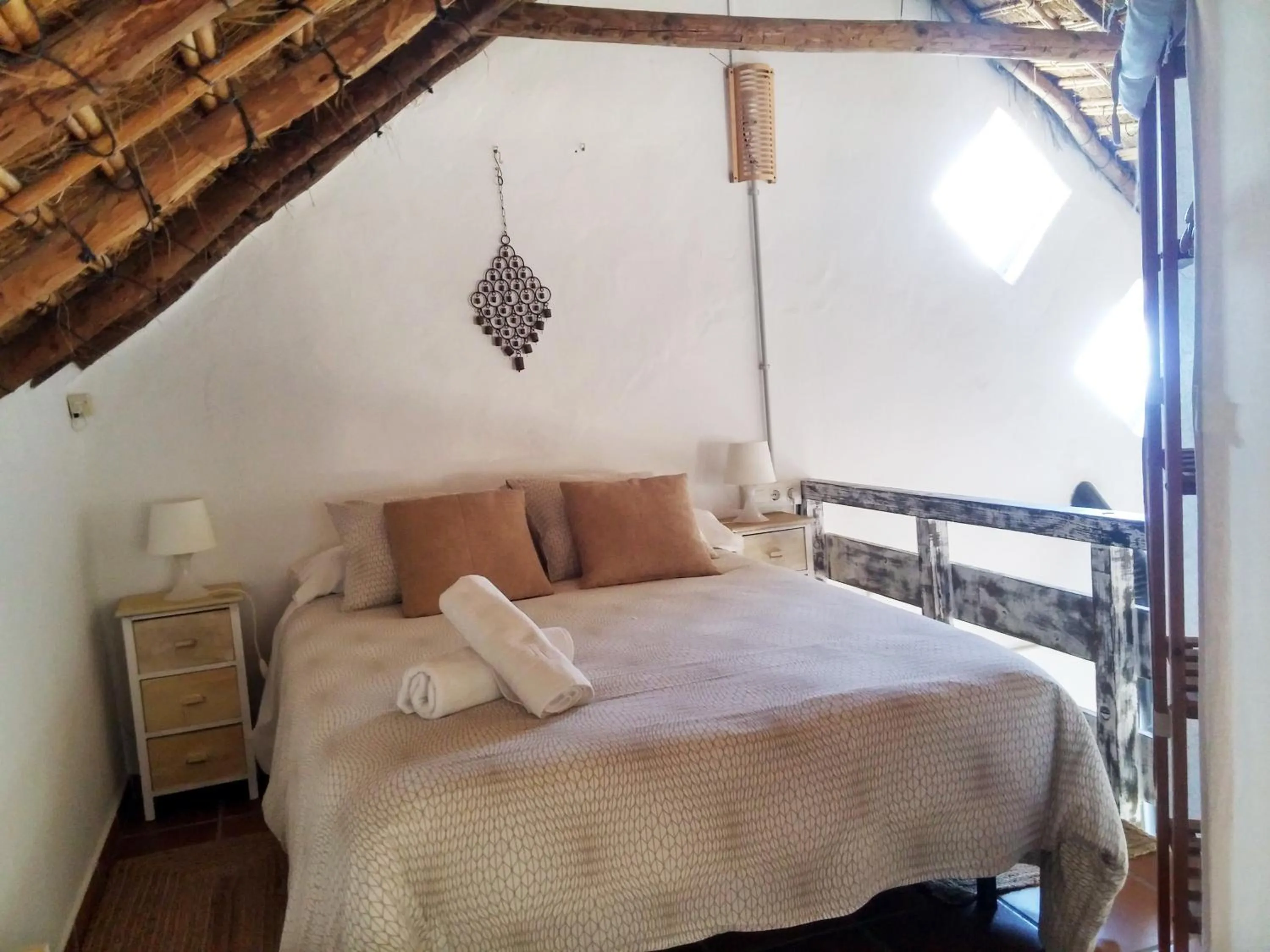 Bed in Bungalows Los Castillejos