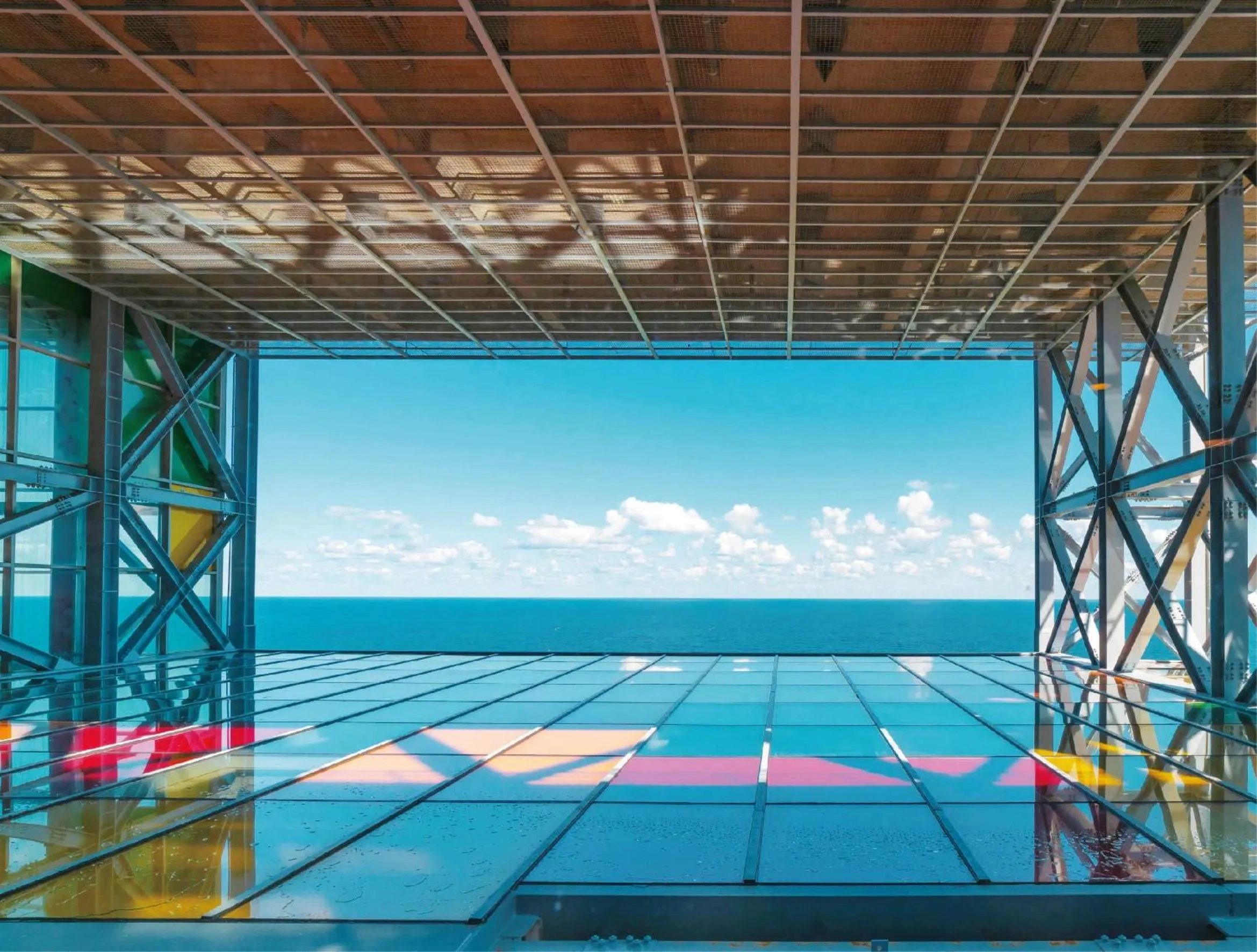 Sea view in Haslla Art World Museum Hotel