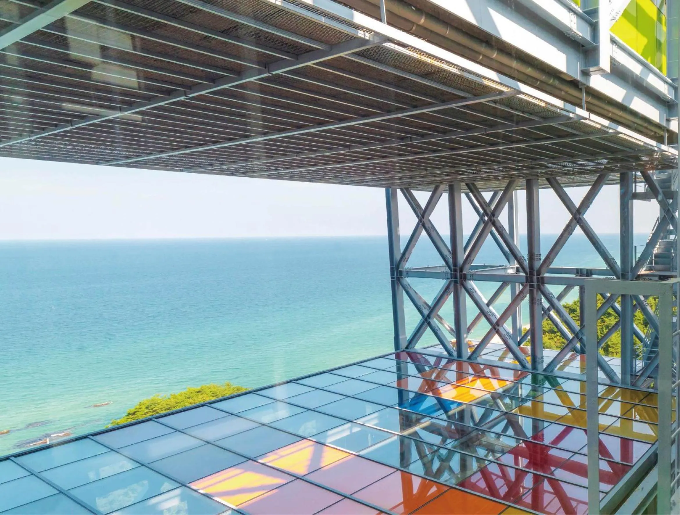 Sea view in Haslla Art World Museum Hotel