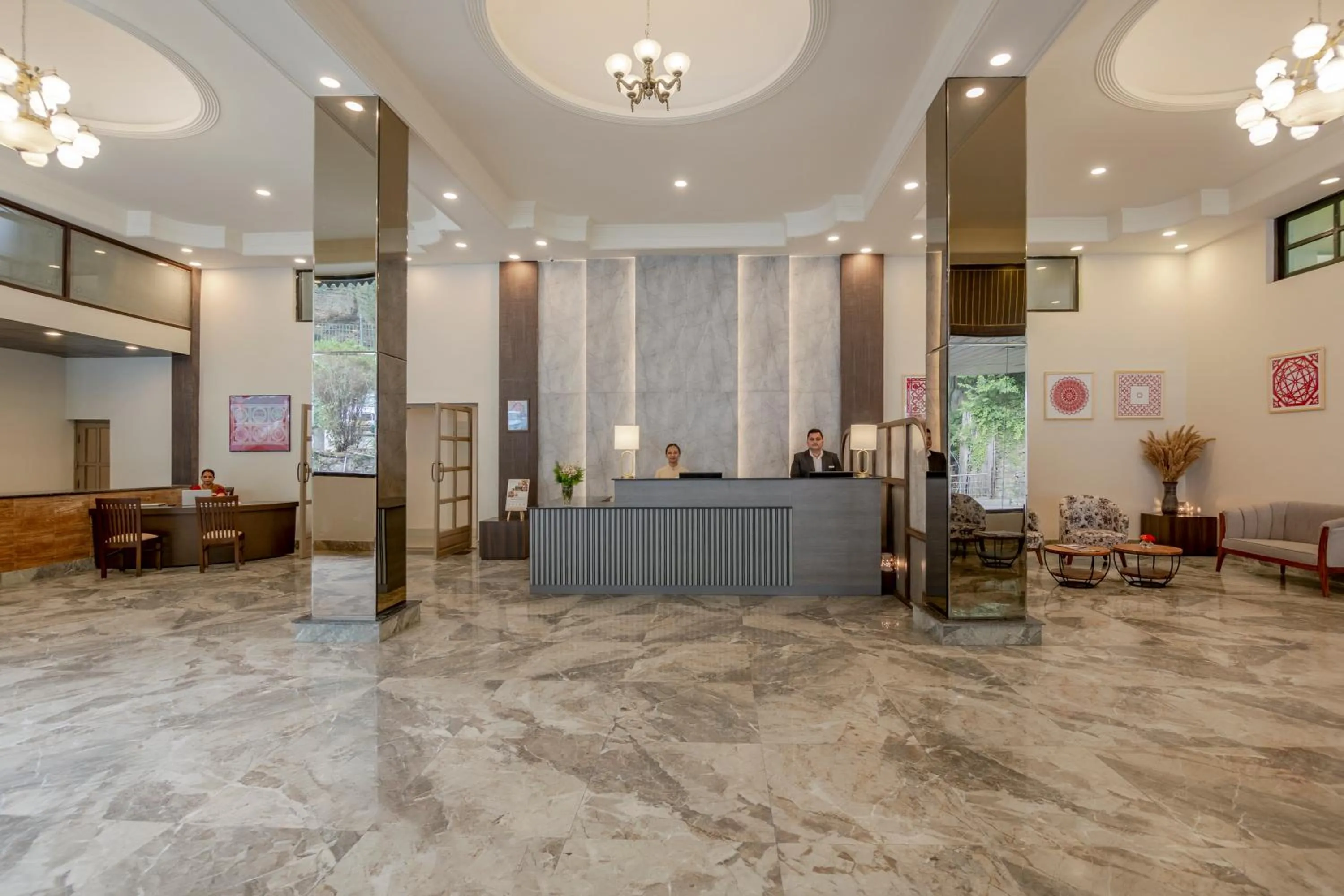 Lobby or reception in Sterling Nainital