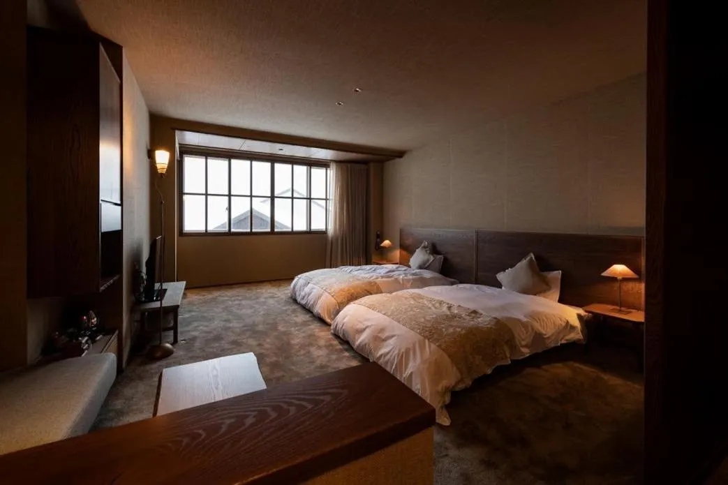 Bed in Asahidake Yumoto Yukomanso