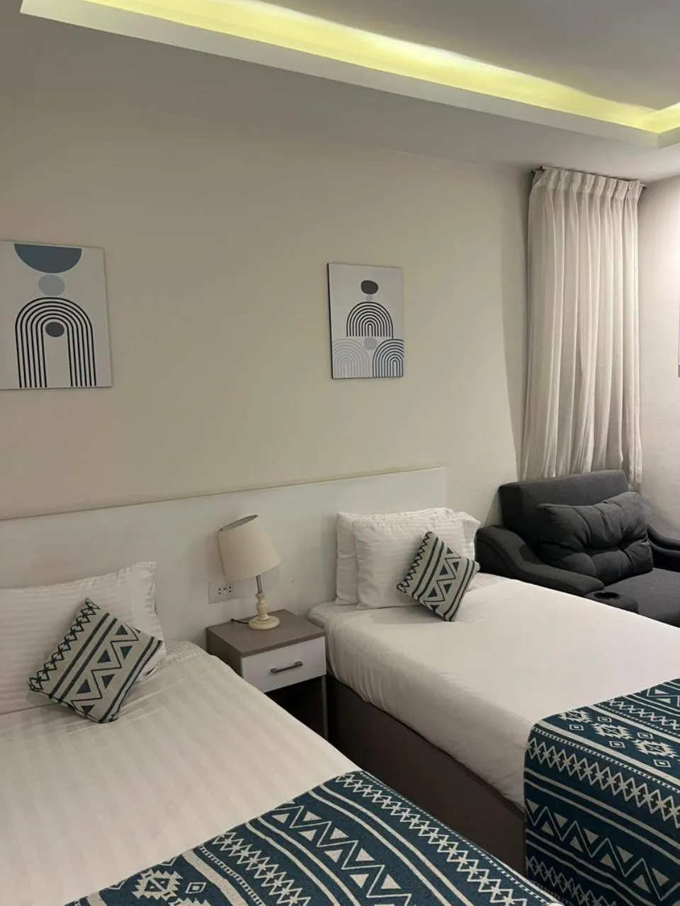 View (from property/room), Bed in Maria Pyramids House