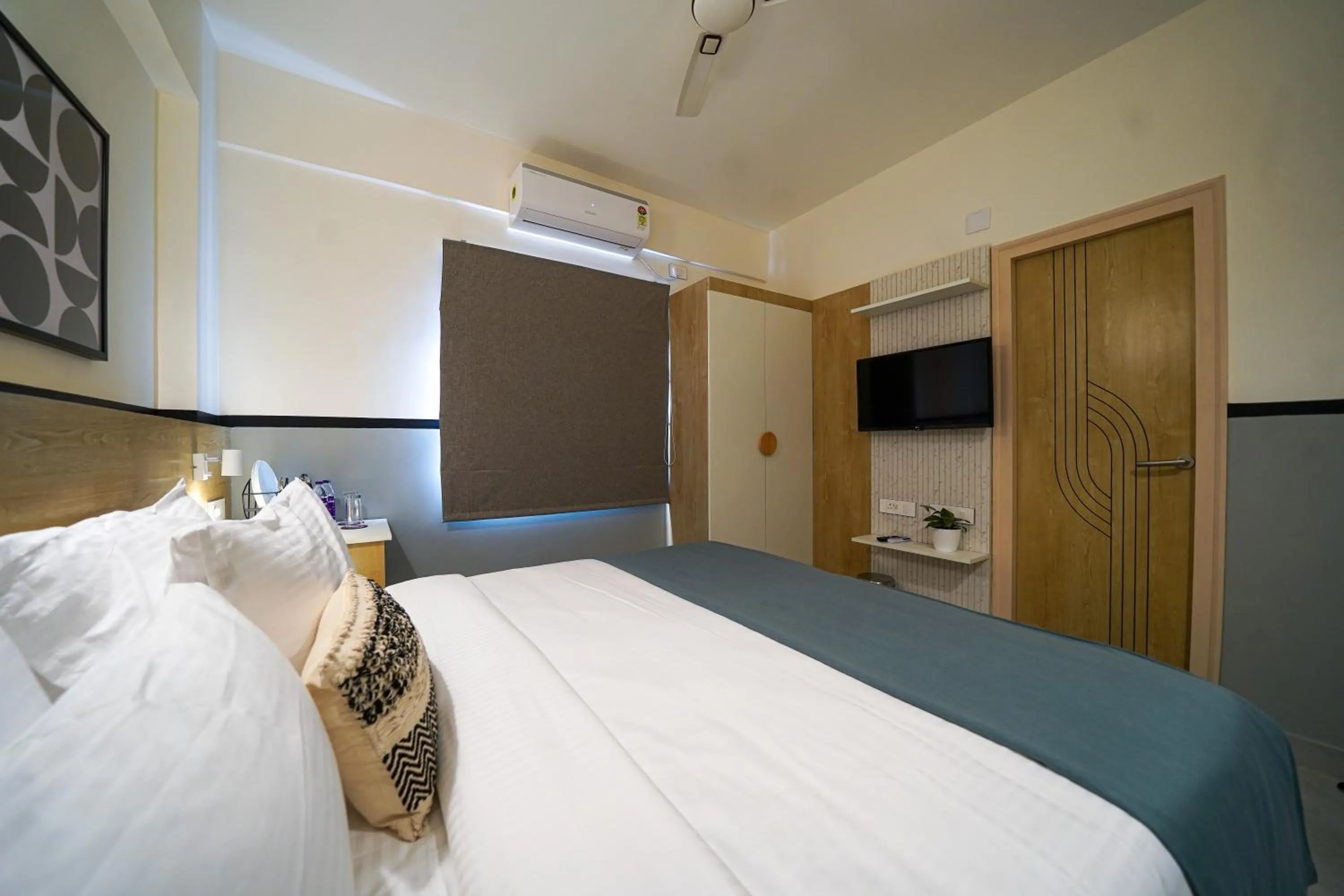 Bed in Olive Hotel Kundalahalli by Embassy Group