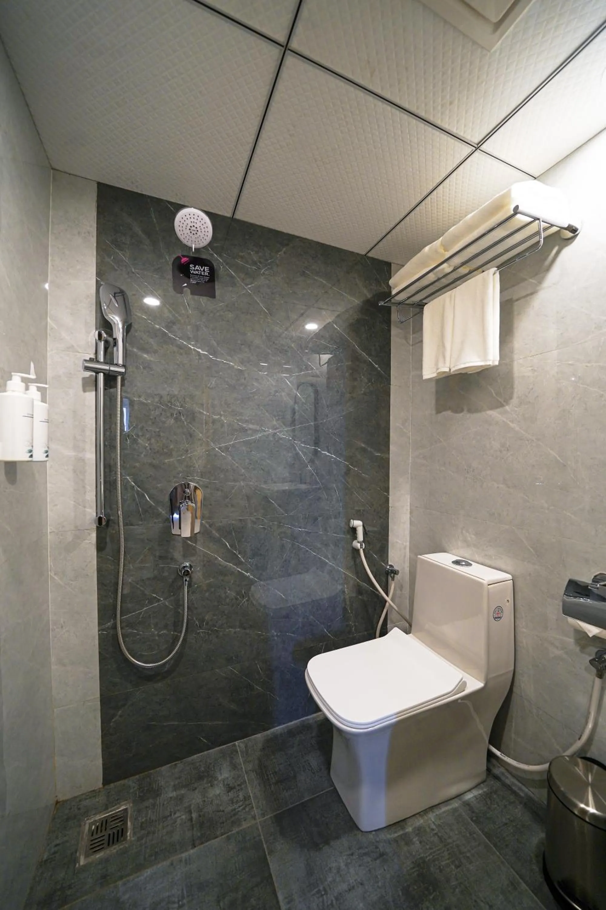 Bathroom in Olive Hotel Kundalahalli by Embassy Group