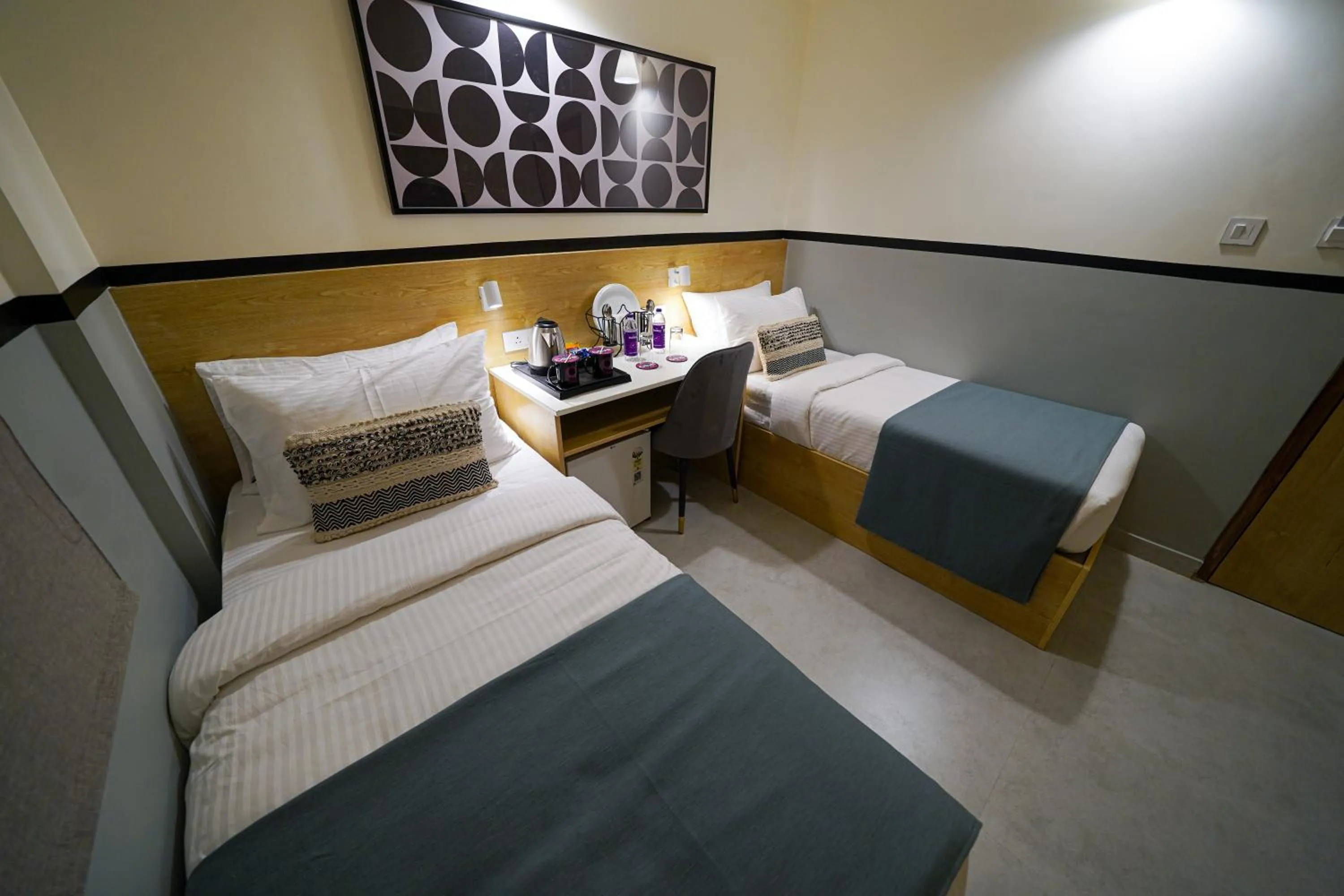 Bed in Olive Hotel Kundalahalli by Embassy Group