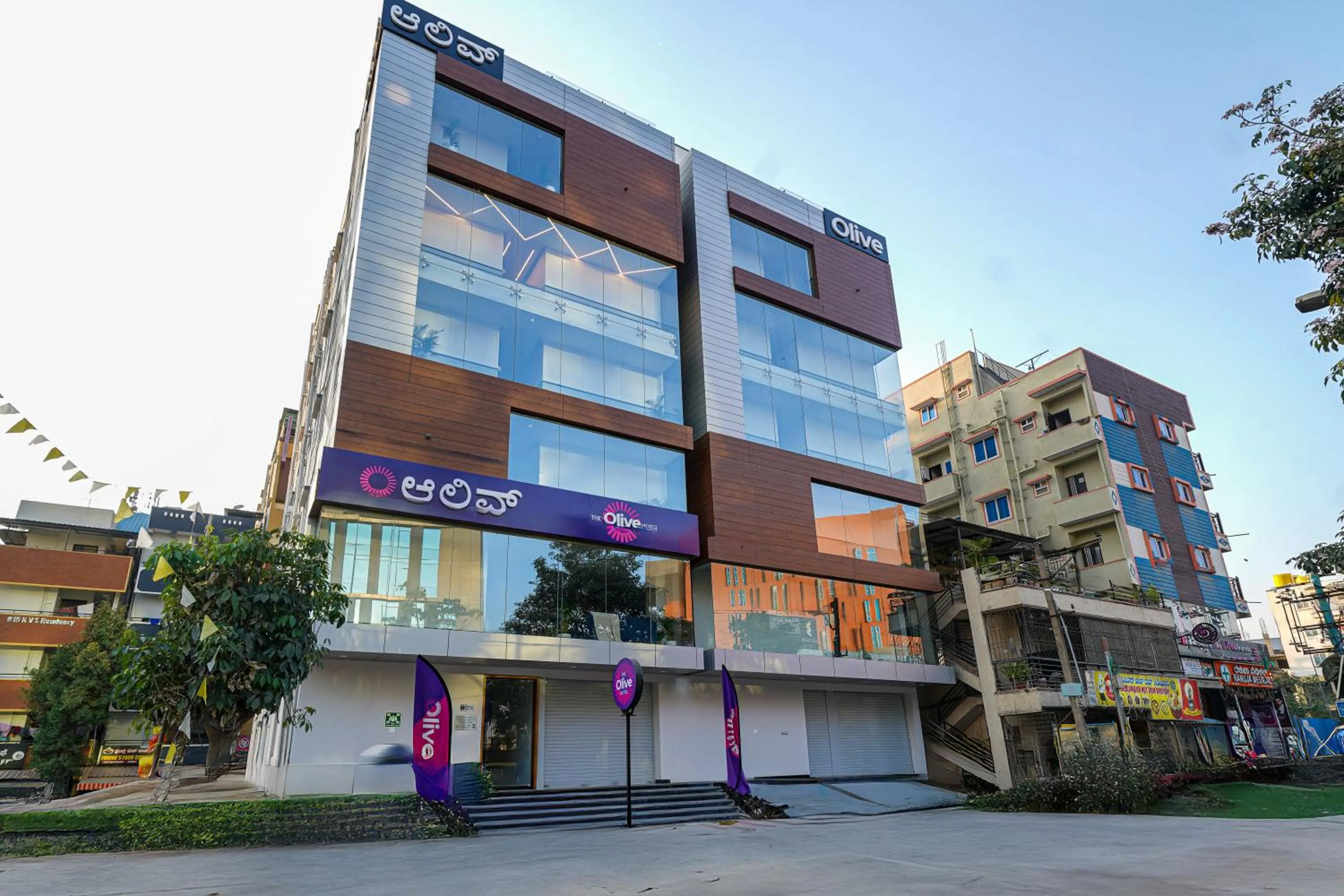 Facade/entrance in Olive Hotel Kundalahalli by Embassy Group