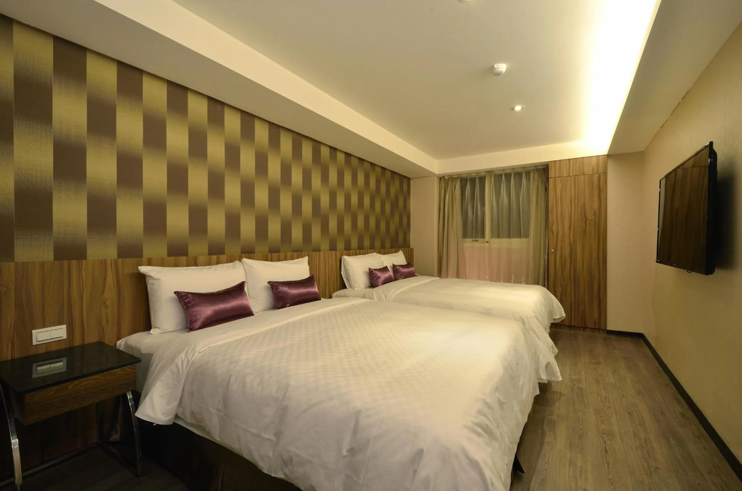 Bedroom, Bed in Shin Shin Hotel - Songshan