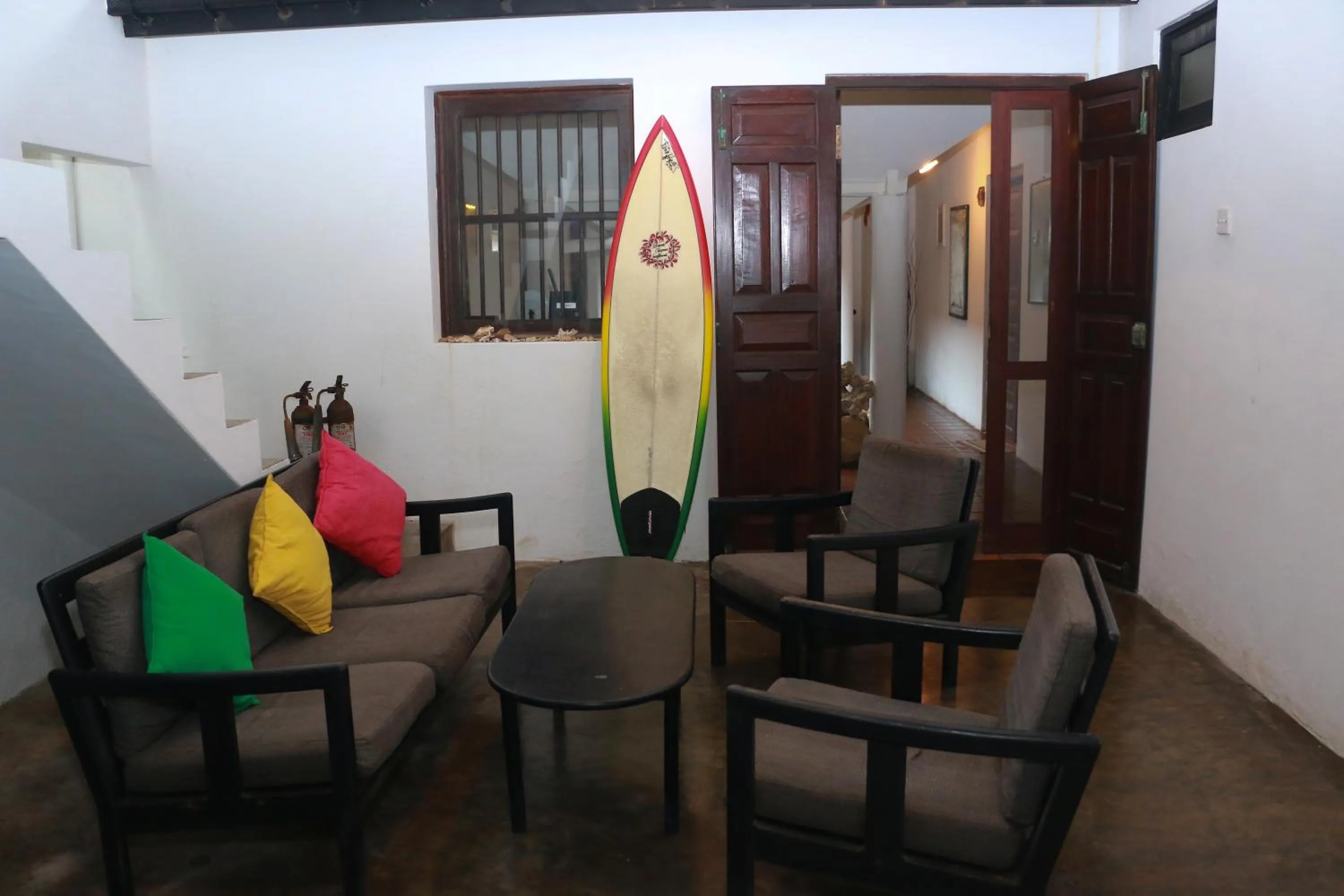 Seating area in Curry Bowl Restaurant & Turtles Rest