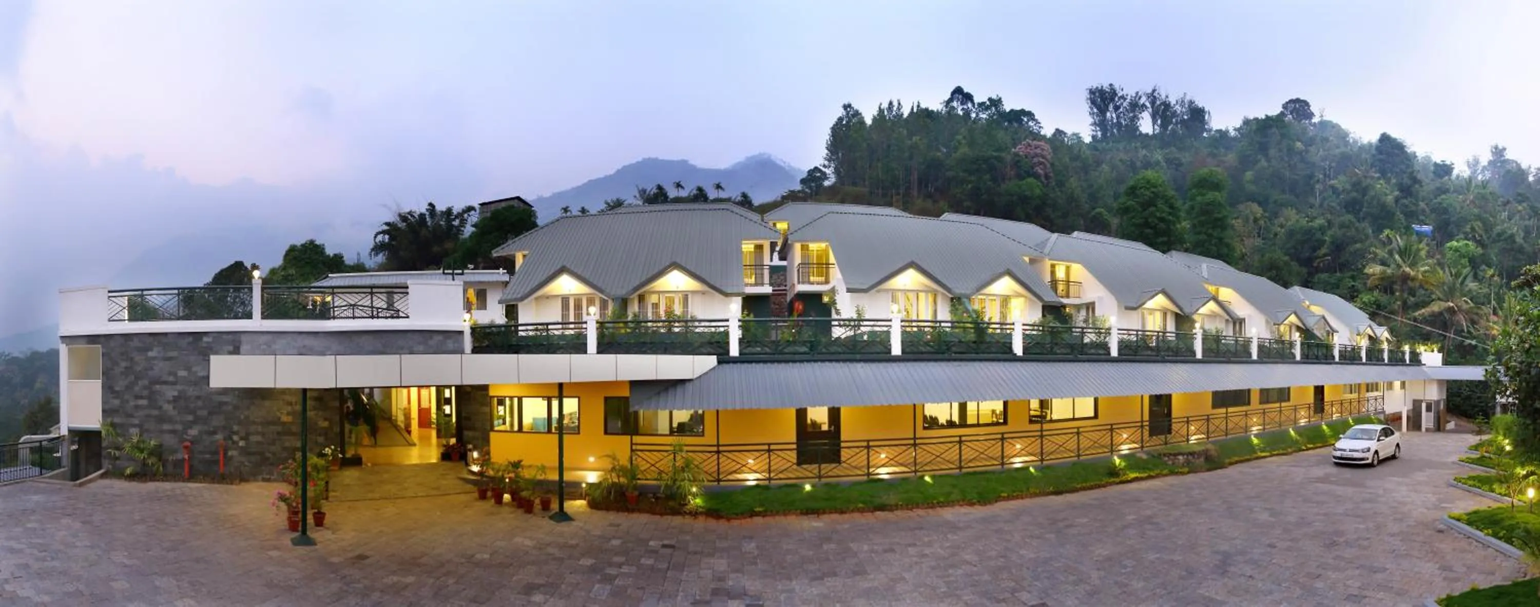 Property building in Munnar Tea Hills Resort - MTHR