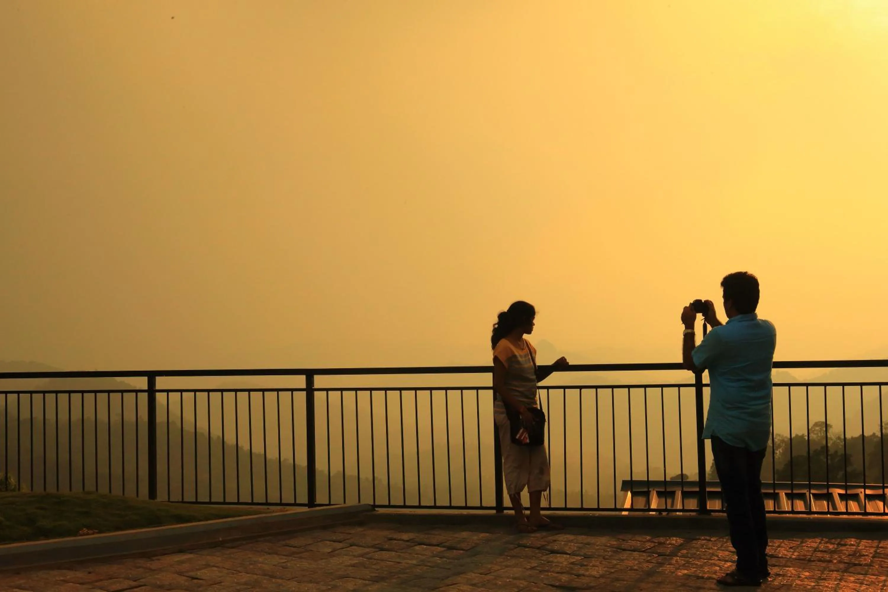 Guests in Munnar Tea Hills Resort - MTHR