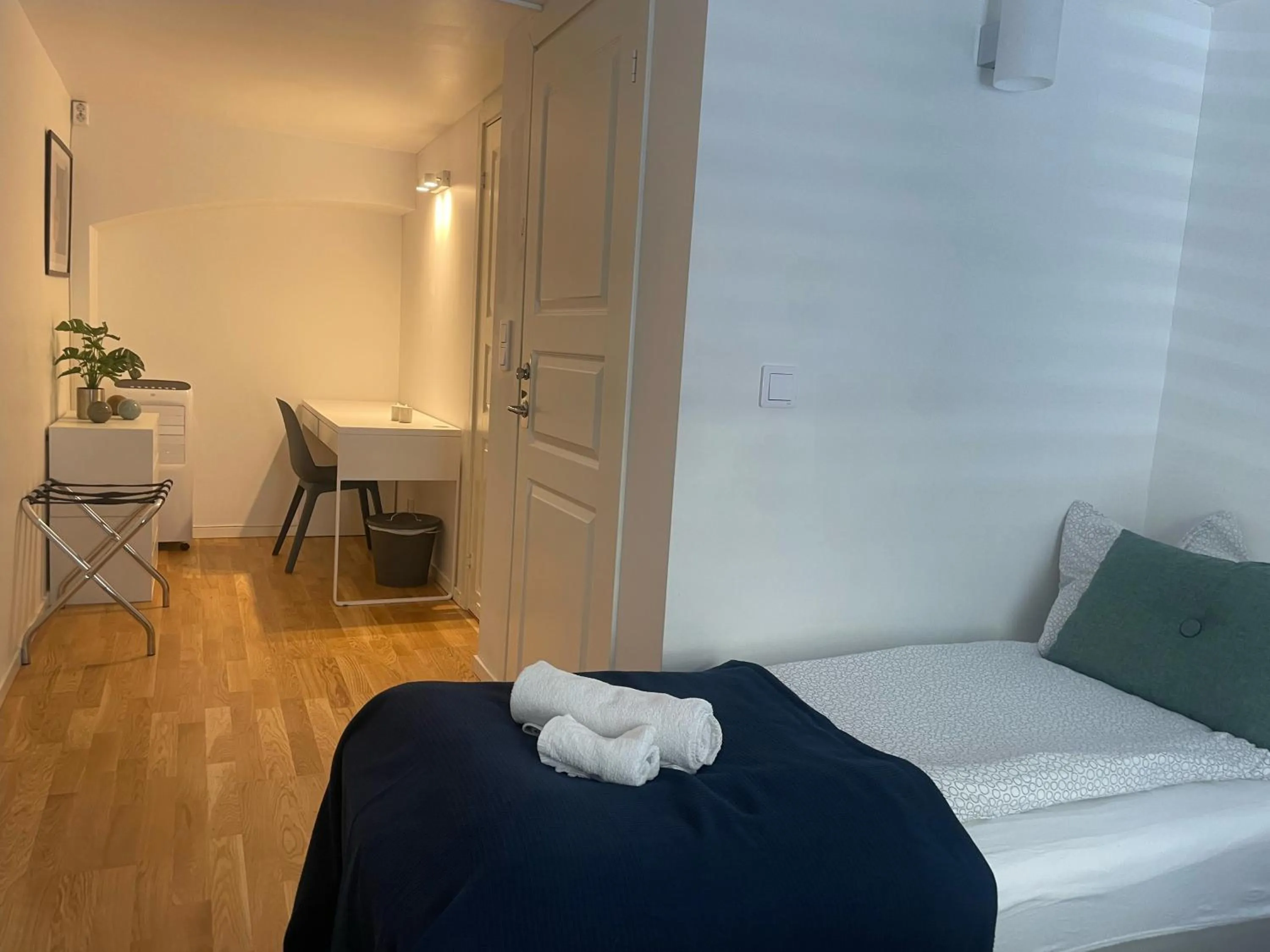 Bed in Stockholm Smart Stay