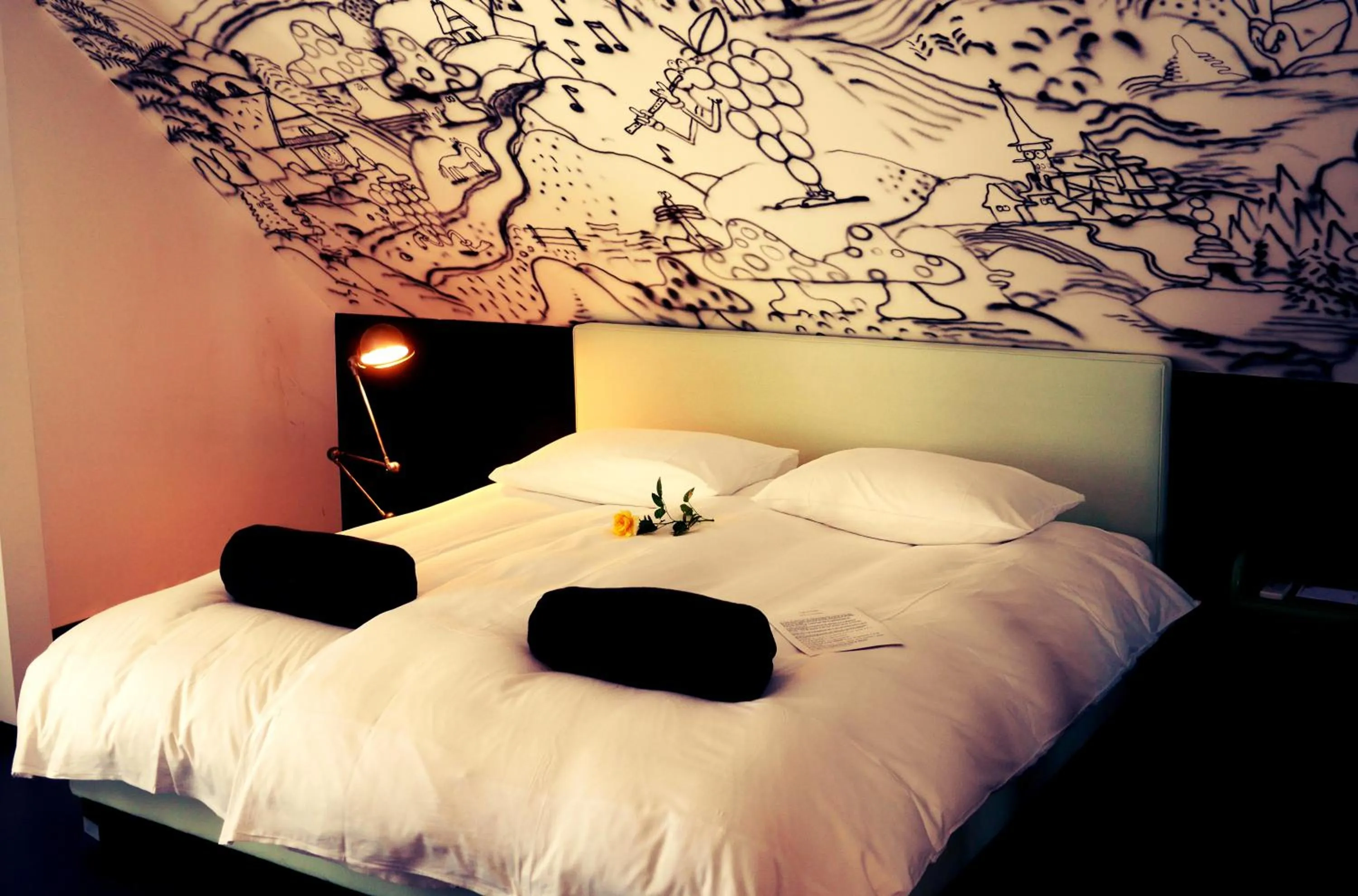 Bed in Haus Zauberflöte