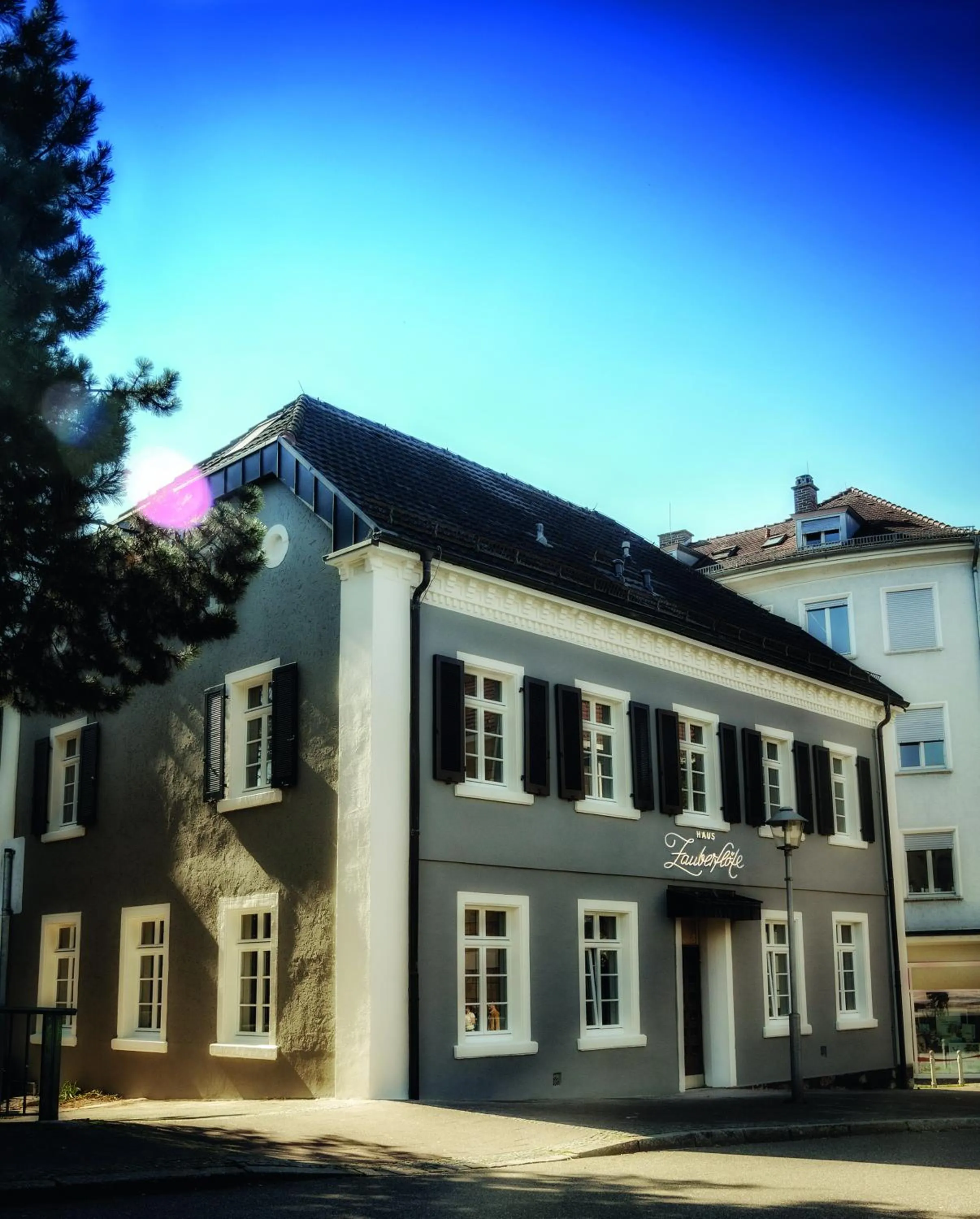 Facade/entrance in Haus Zauberflöte